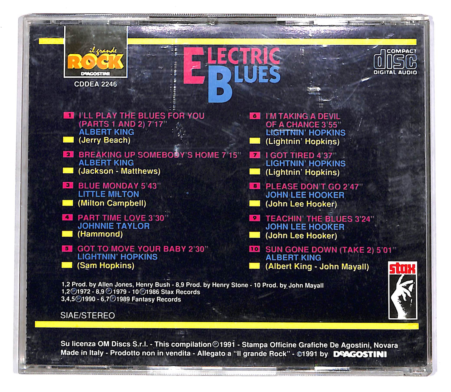 EBOND Various - Electric Blues EDITORIALE CD CD055722