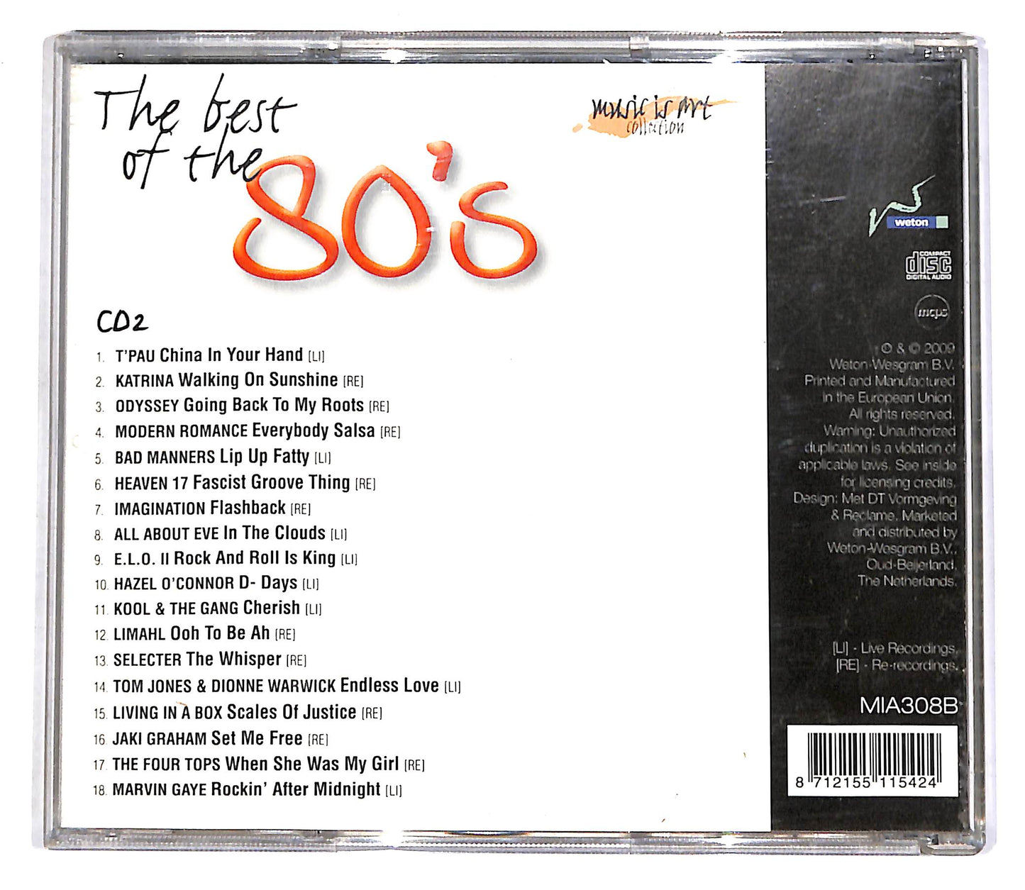 EBOND Various - The Best Of The 80's - Volume 2 CD CD055762