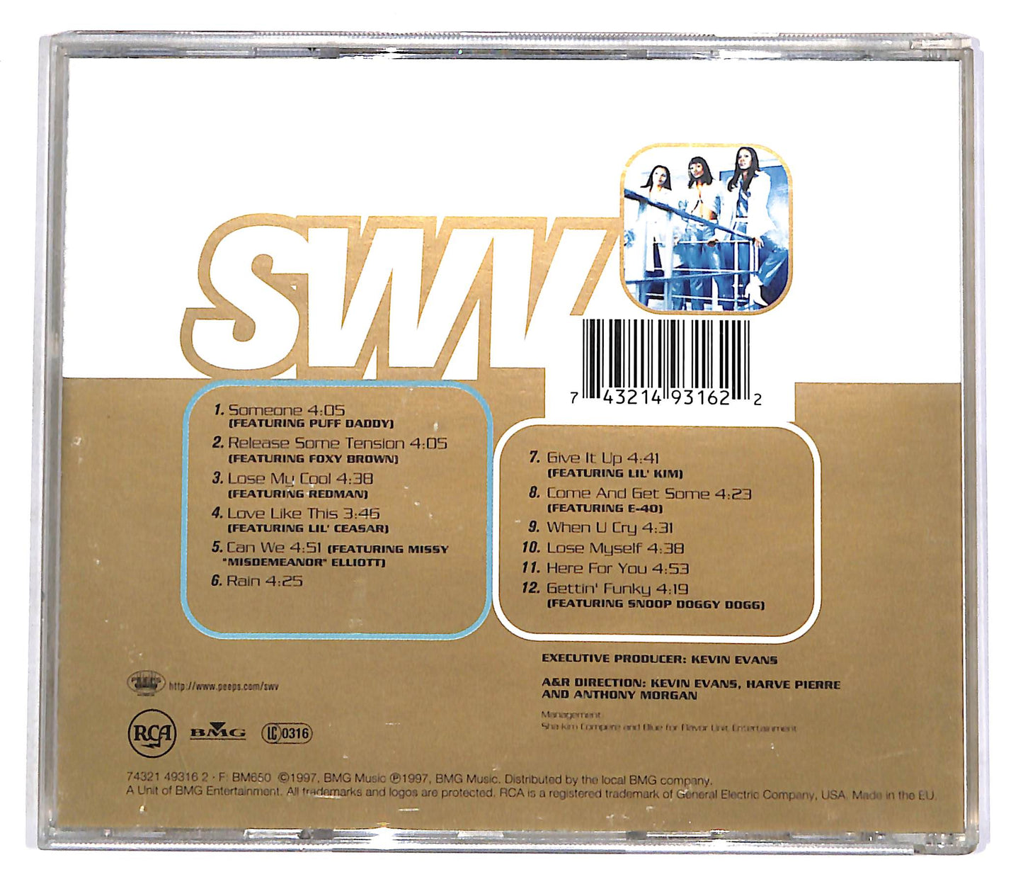 EBOND SWV - Release Some Tension CD CD055803