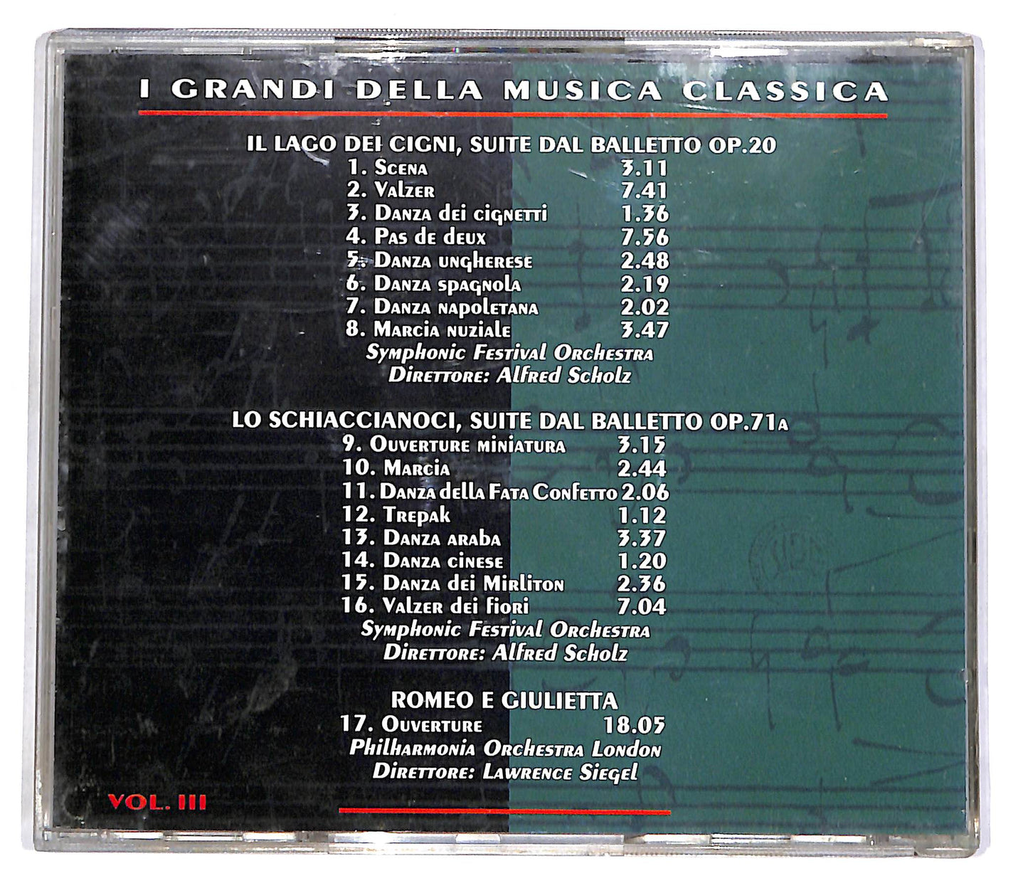 EBOND Tchaikovsky - Vol. III EDITORIALE CD CD055805