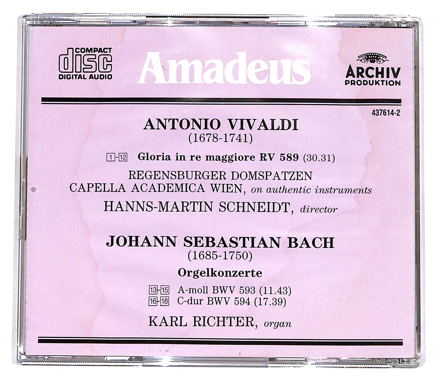 EBOND Antonio Vivaldi - Gloria Rv589, Hanns-Martin Schneidt EDITORIA CD CD055840