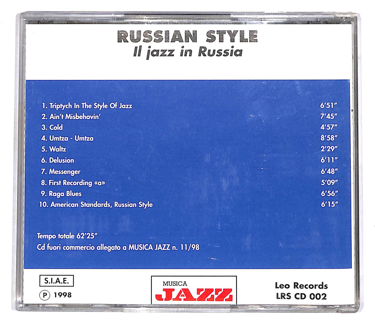 EBOND Russian Style - Il Jazz In Russia - Caprice EDITORIALE CD CD055915