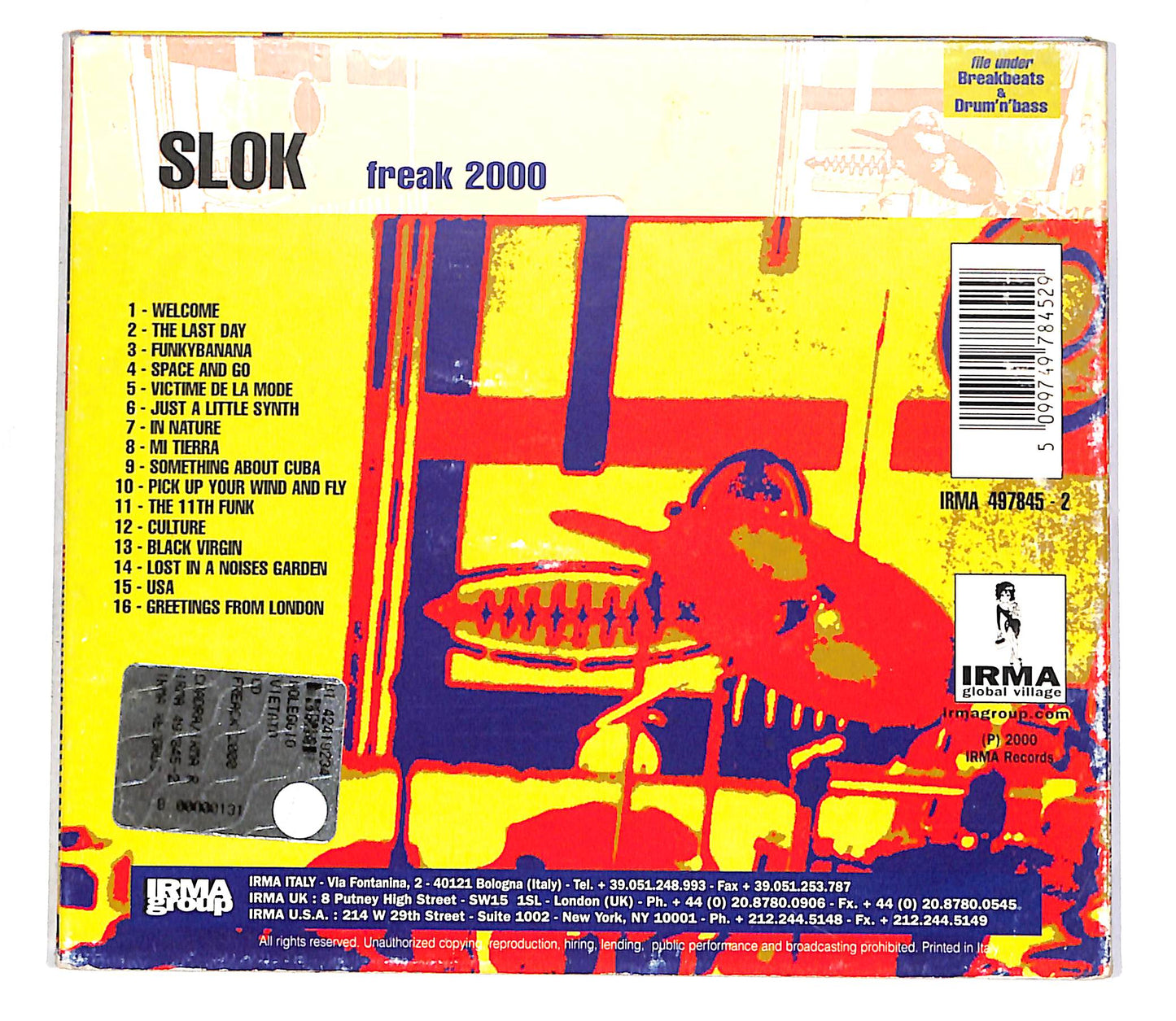 EBOND Slok - Freak 2000 CD CD055938