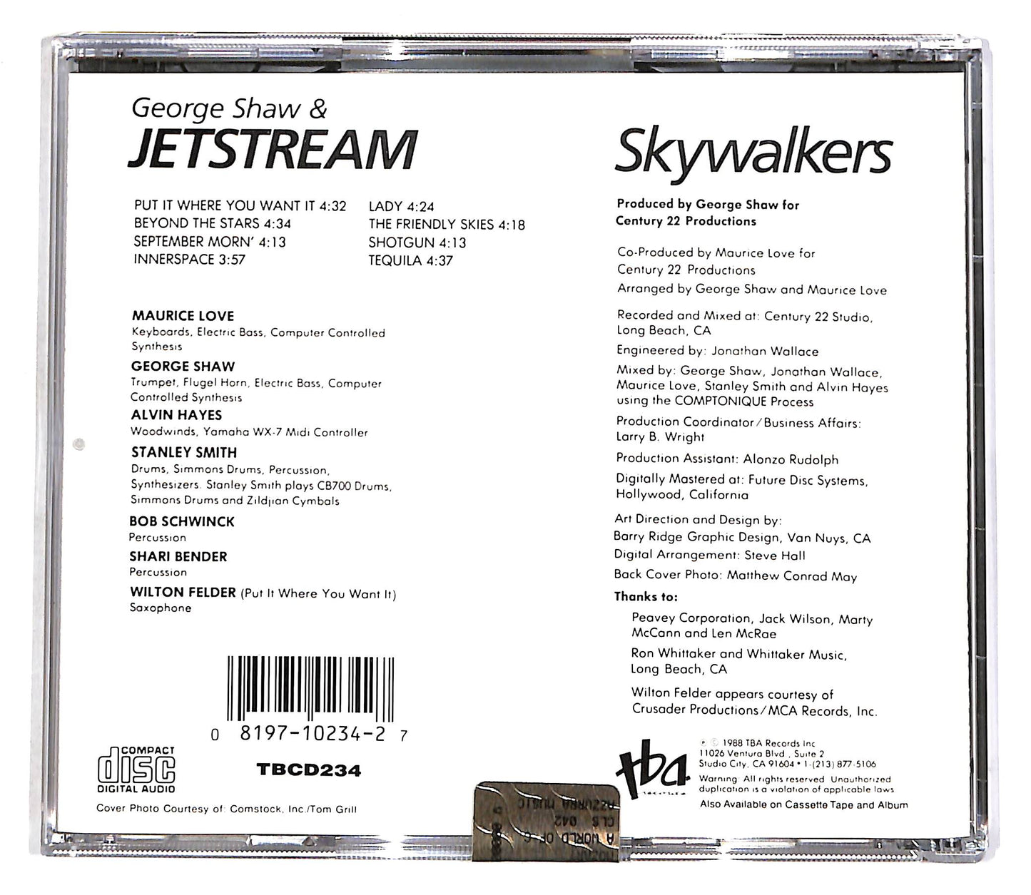 EBOND George Shaw & Jetstream - Skywalkers CD CD055942