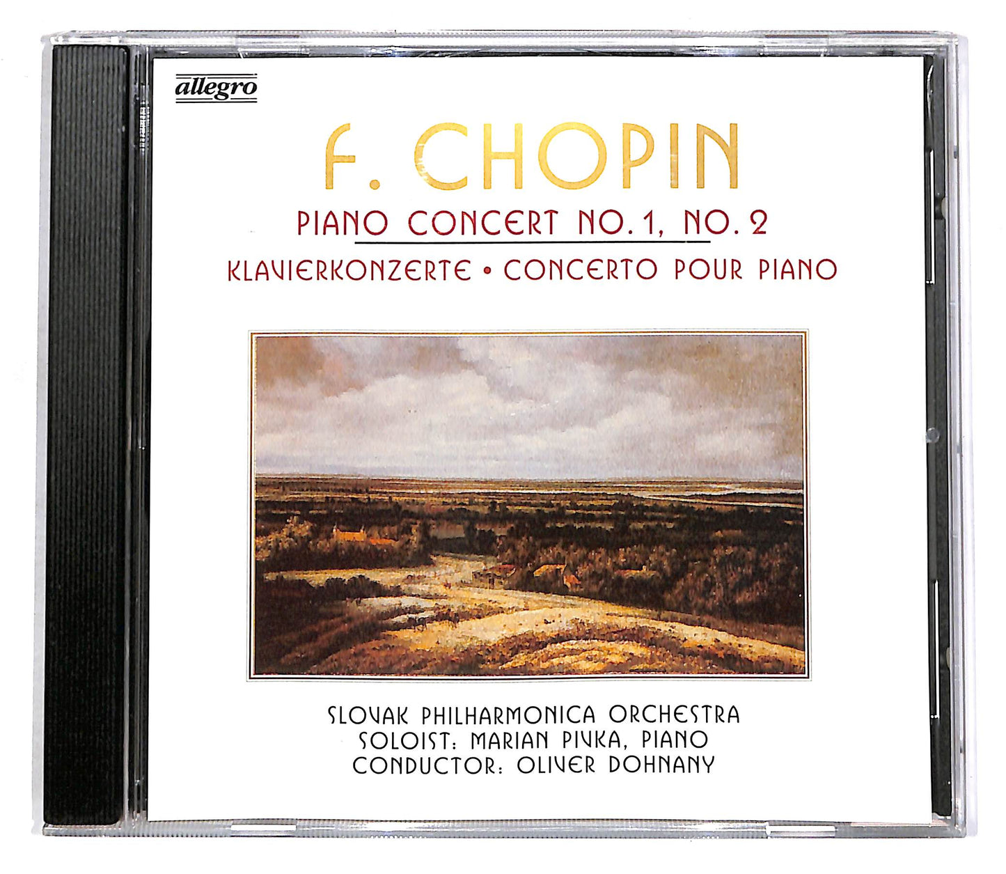 EBOND Frederic Chopin - Piano Concert No.1, No.2 CD CD056031