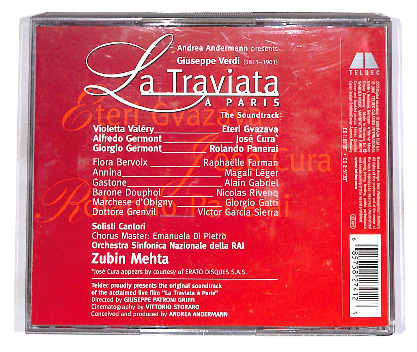 EBOND La Traviata A Paris - The Soundtrack (2 dischi) CD CD056107