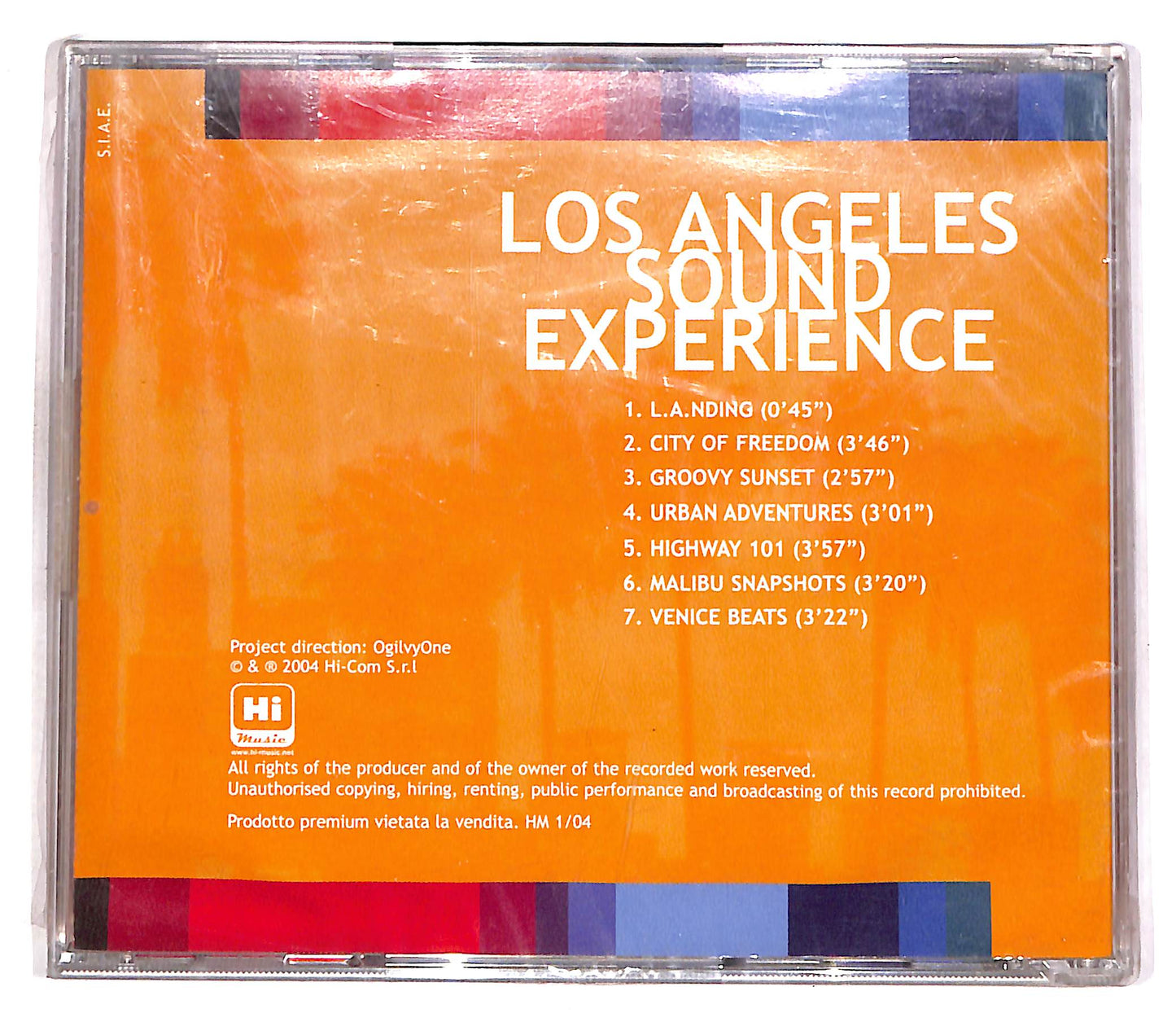 EBOND Los Angeles Sound Experience EDITORIALE CD CD056113