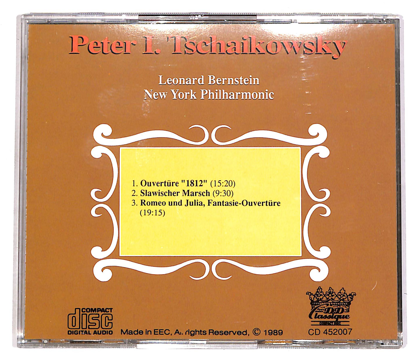 EBOND Peter L. Tschaikowsky CD CD056119