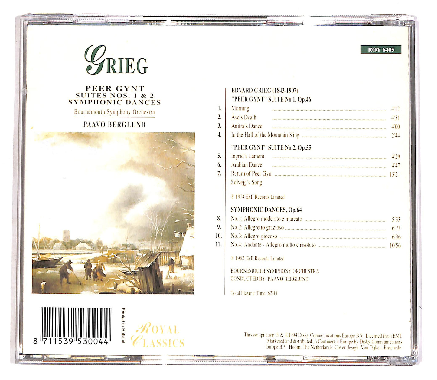 EBOND Grieg - Peer Gynt - Suites Nos. 1 & 2 CD CD056120