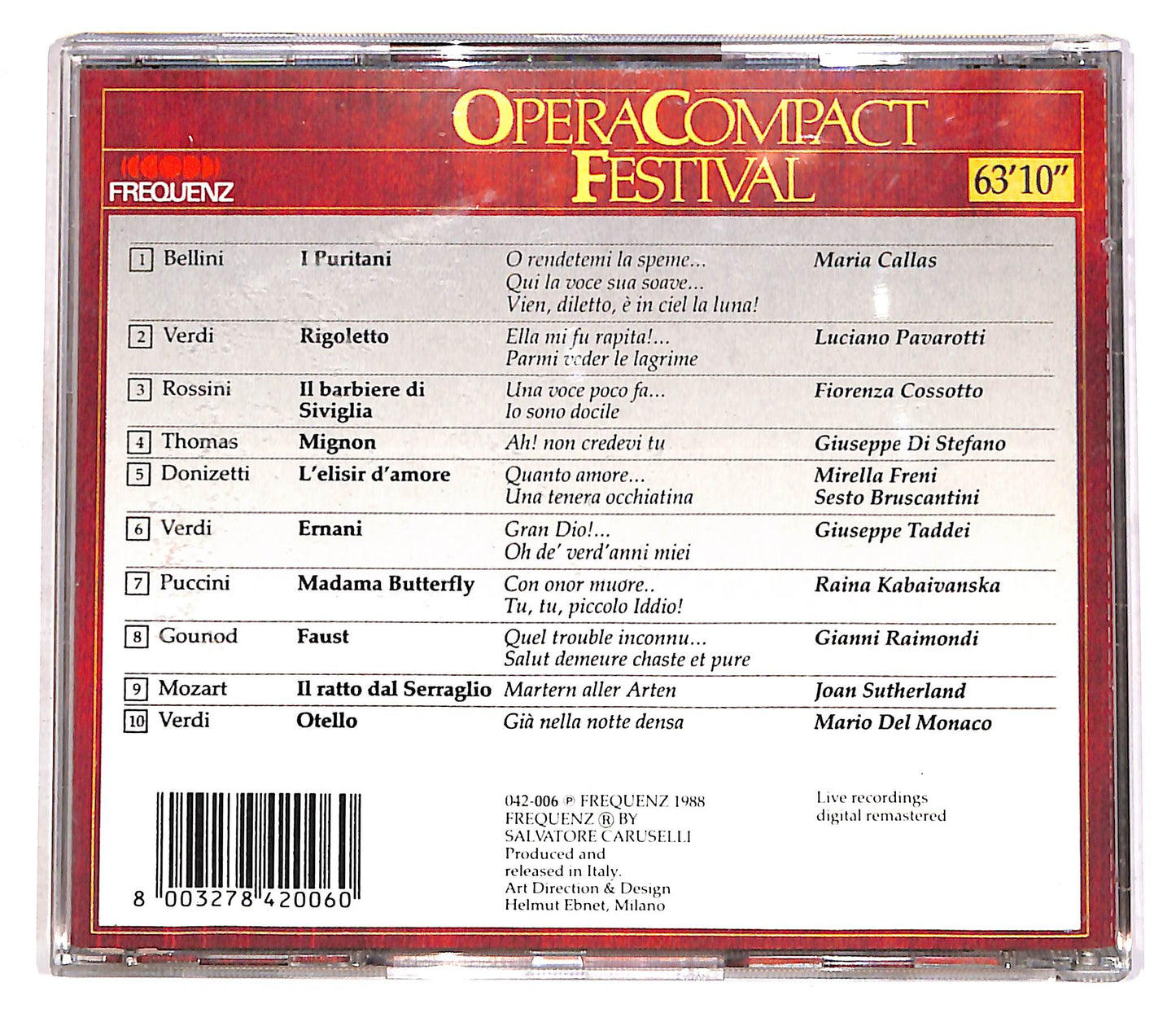 EBOND Various - Opera Compact Festival Vol.6 CD CD056128