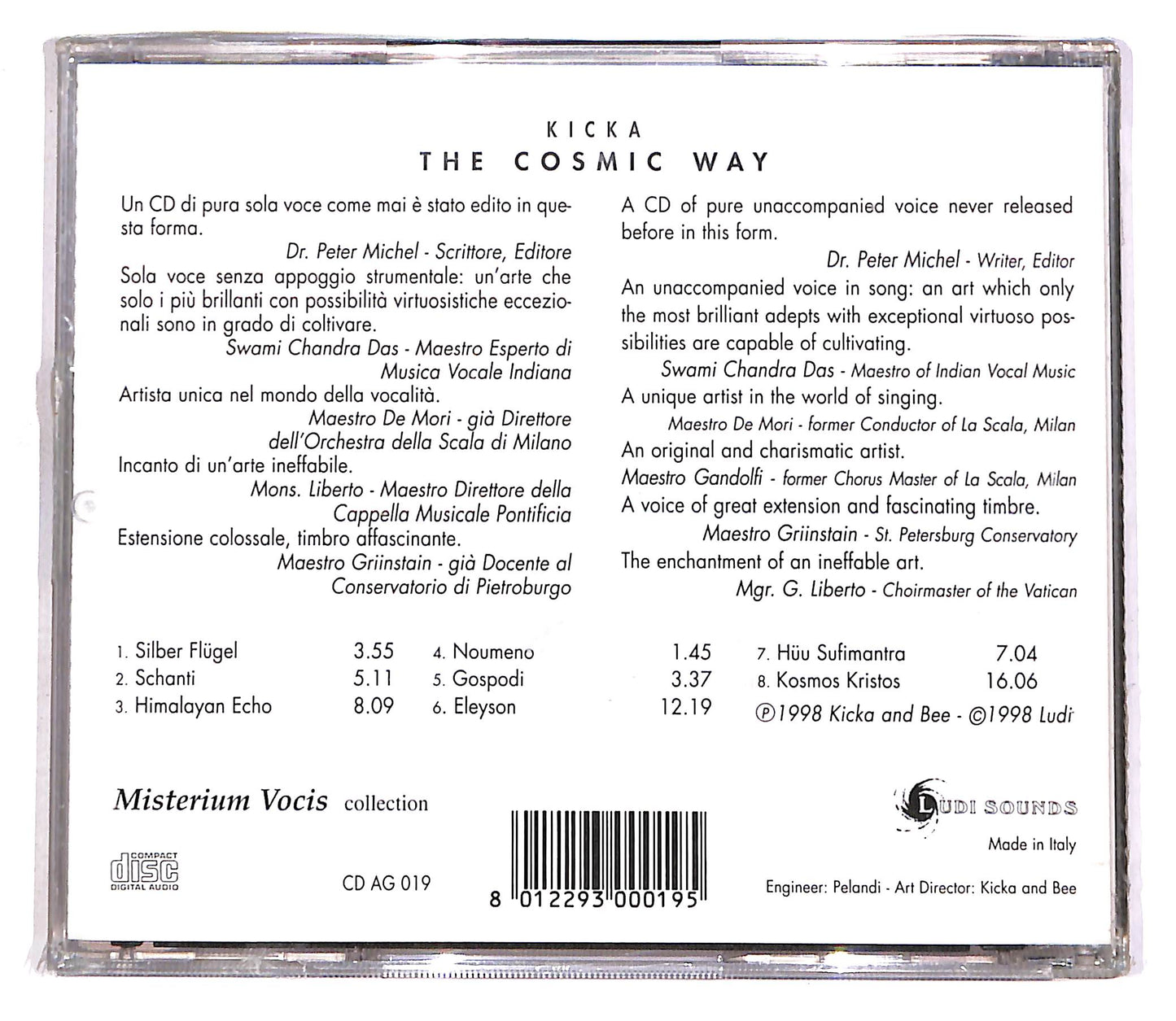 EBOND Kicka - The Cosmic Way CD CD056221