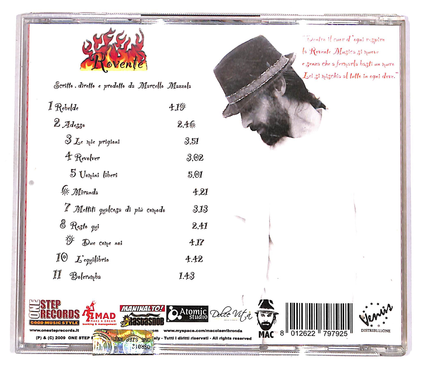 EBOND Macola & Vibronda - Rovente CD CD056225