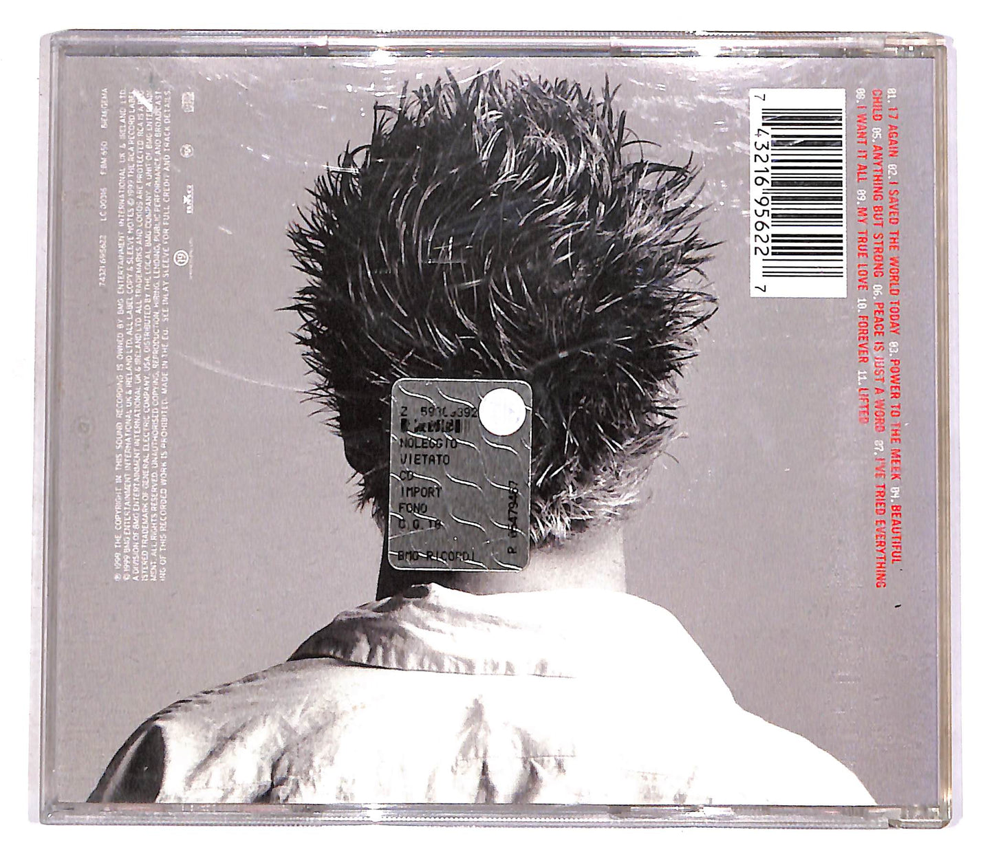 EBOND Eurythmics - Peace CD CD056228