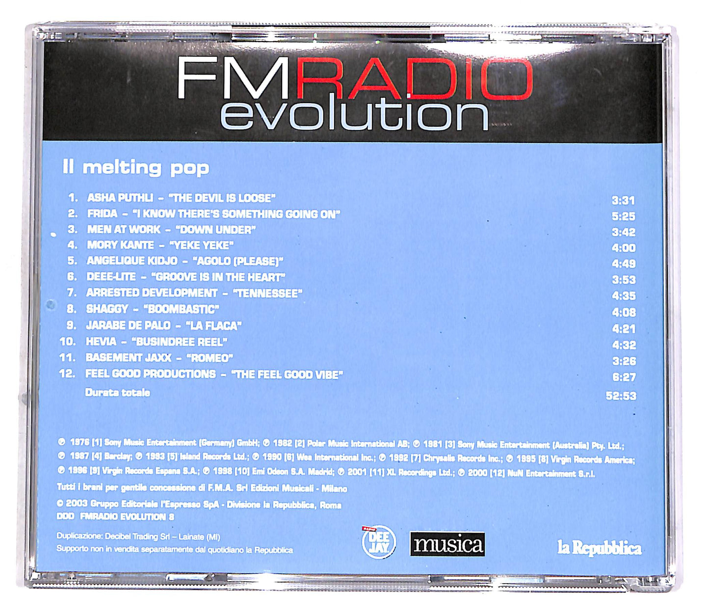 EBOND Various - FMRADIO Evolution Vol.8 - Il Melting Pop EDITORIALE CD CD056239