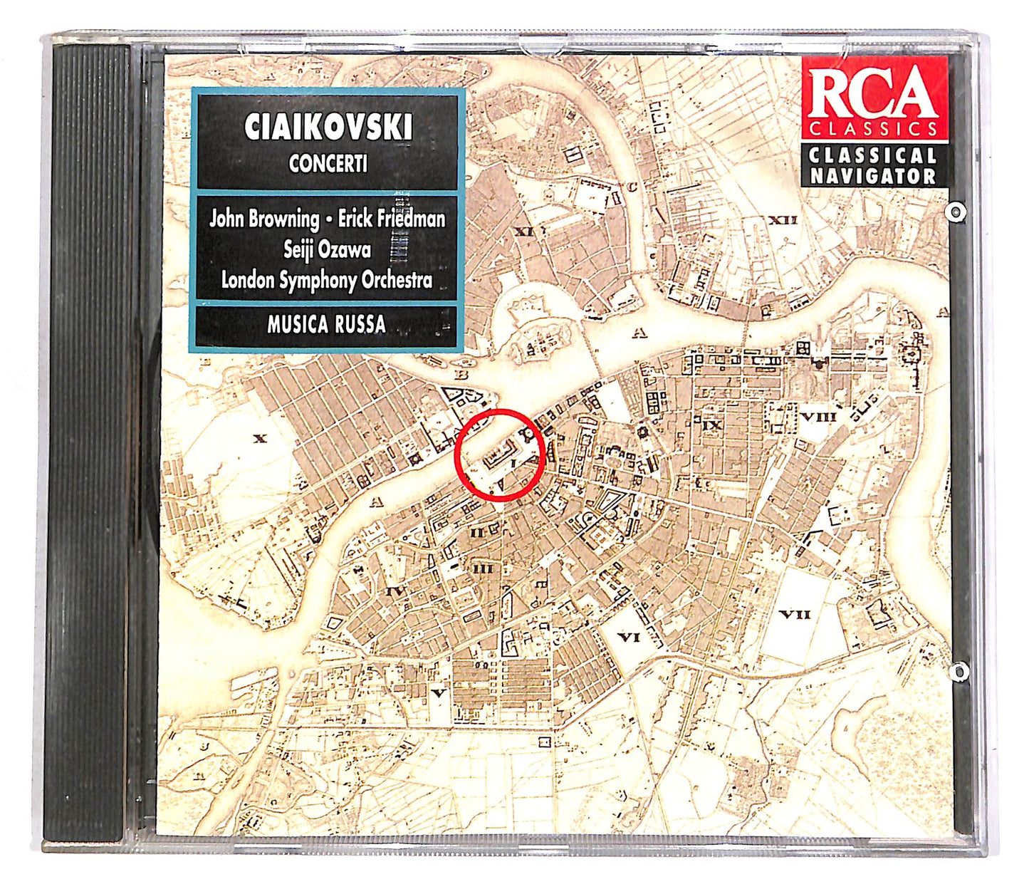 EBOND Ciaikovski - Concerti - Browning / Friedman / Ozawa CD CD056322