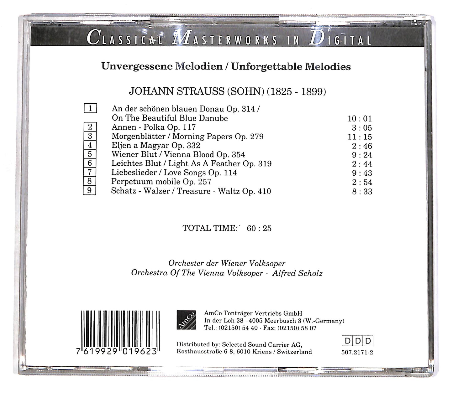 EBOND Strauss (Sohn), Unvergessene Melodien CD CD056419