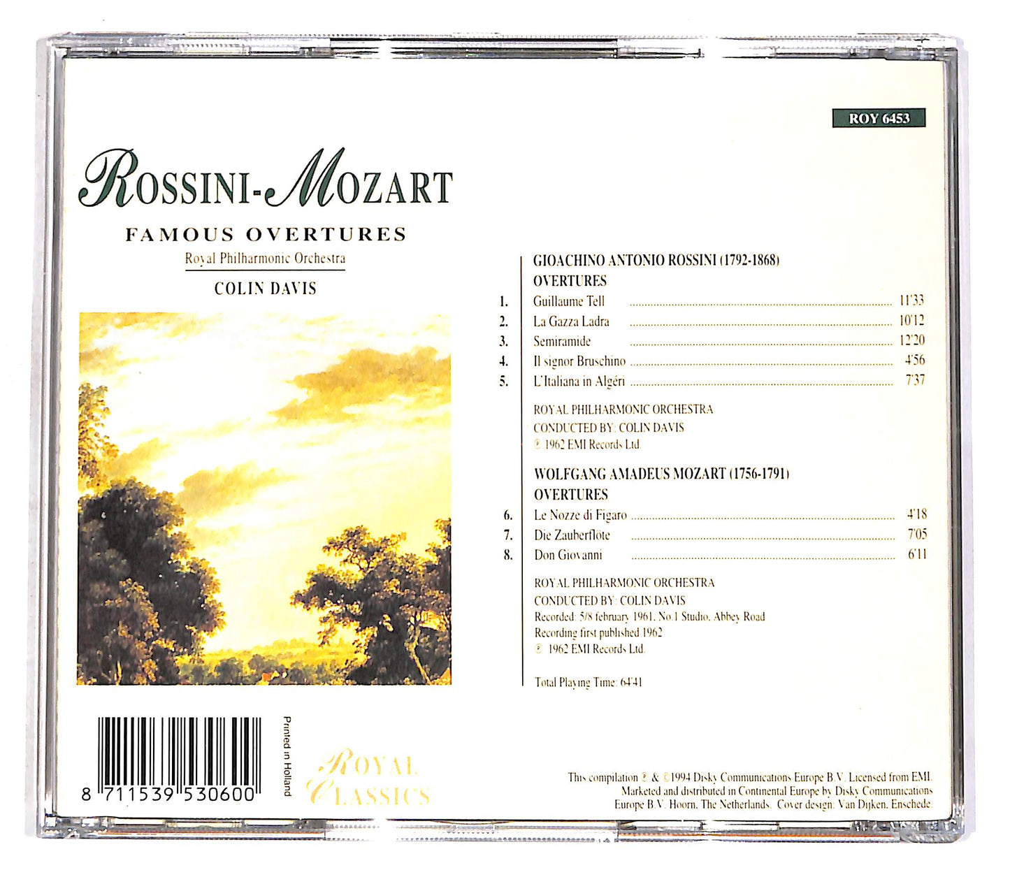 EBOND Rossini - Mozart - Famous Overtures CD CD056425