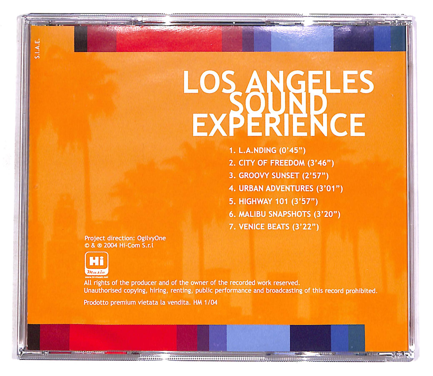 EBOND Los Angeles Sound Experience EDITORIALE CD CD056503