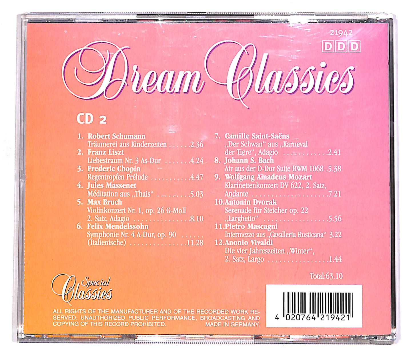 EBOND Various - Dream Classics Vol.2 CD CD056507