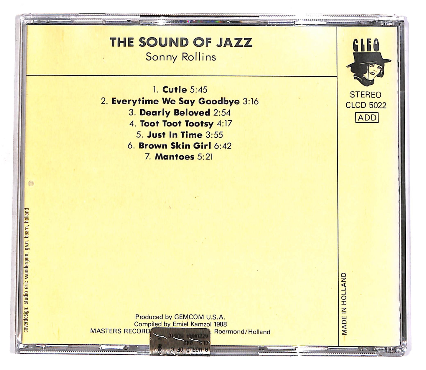 EBOND Sonny Rollins - The Sound Of Jazz EDITORIALE CD CD056550