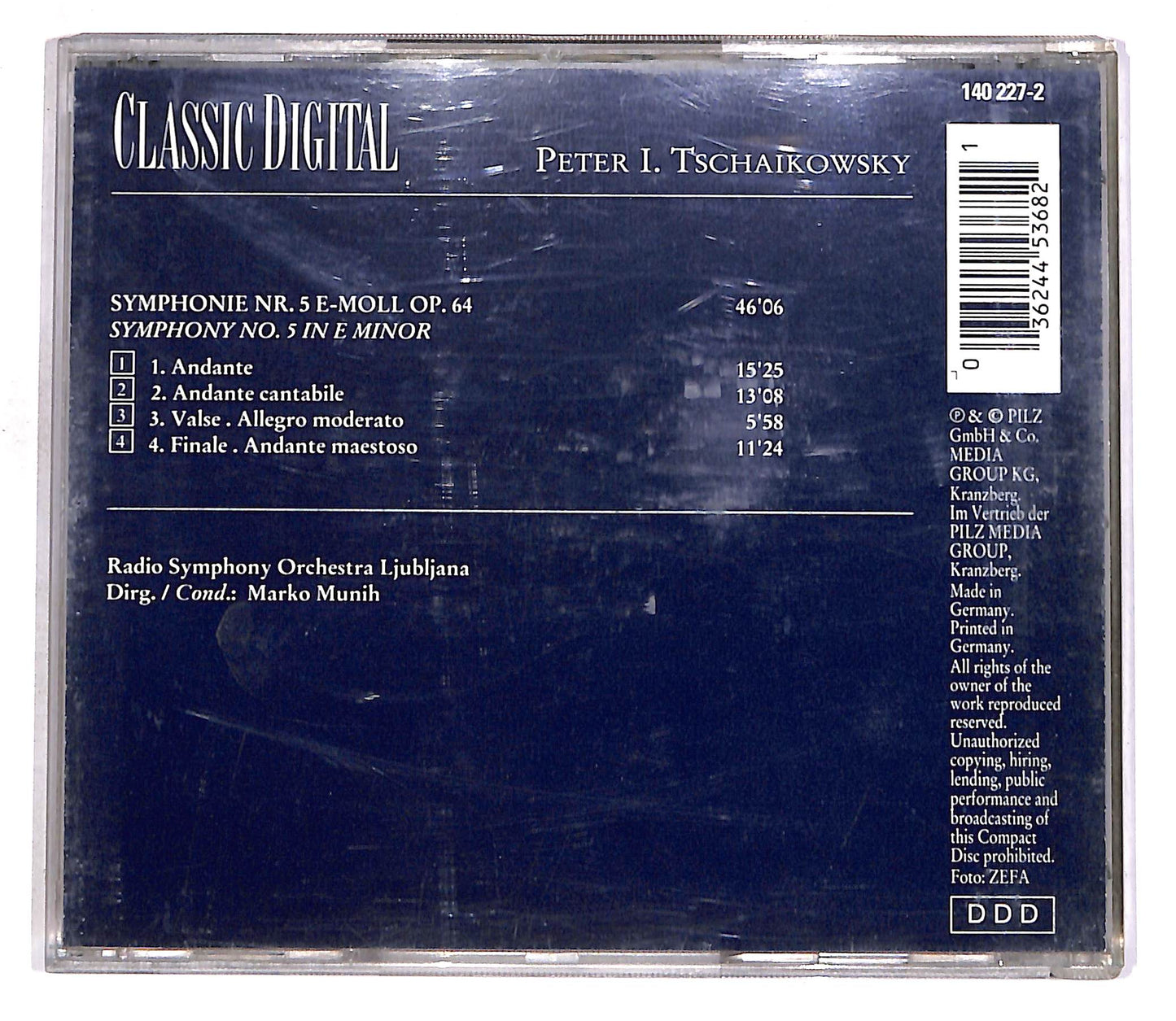 EBOND Peter I. Tschaikowsky - Symphonie Nr. 5 CD CD056642