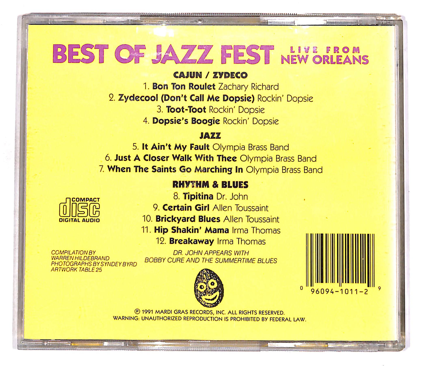 EBOND Best Of Jazz Fest - Live From New Orleans CD CD056654