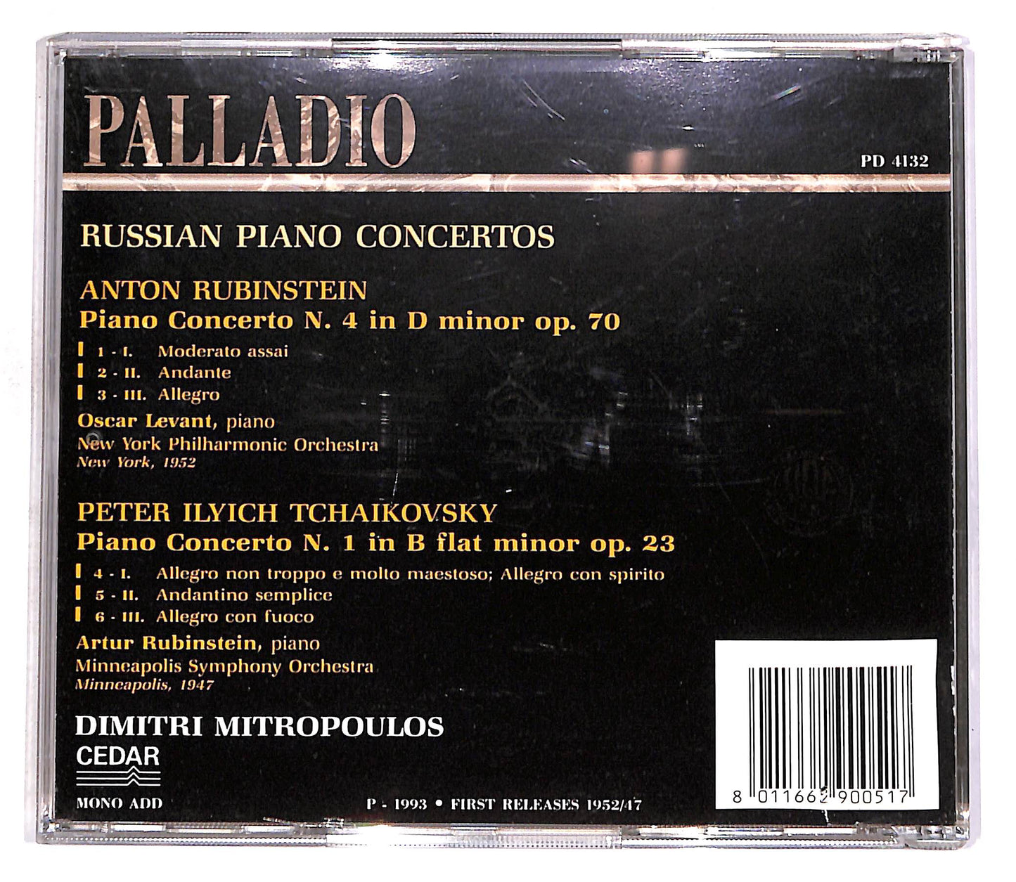 EBOND Metropoulos Conducts Russian Piano Concertos CD CD056715