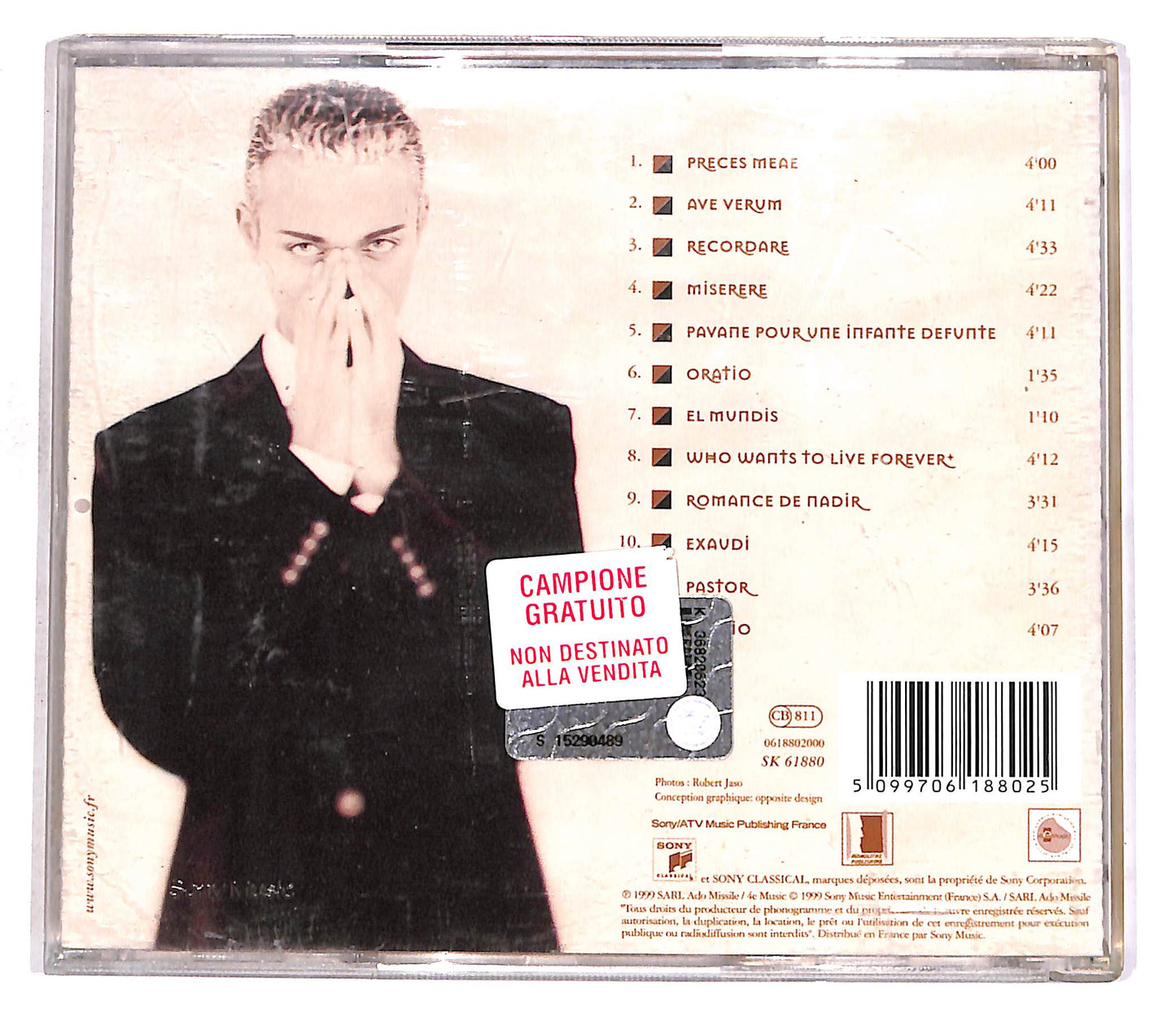 EBOND Ugo Farell - Preces Meae CD CD056724