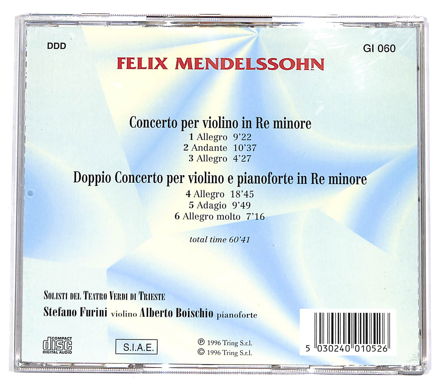 EBOND Mendelssohn - Mendelssohn - Concerti CD CD056954