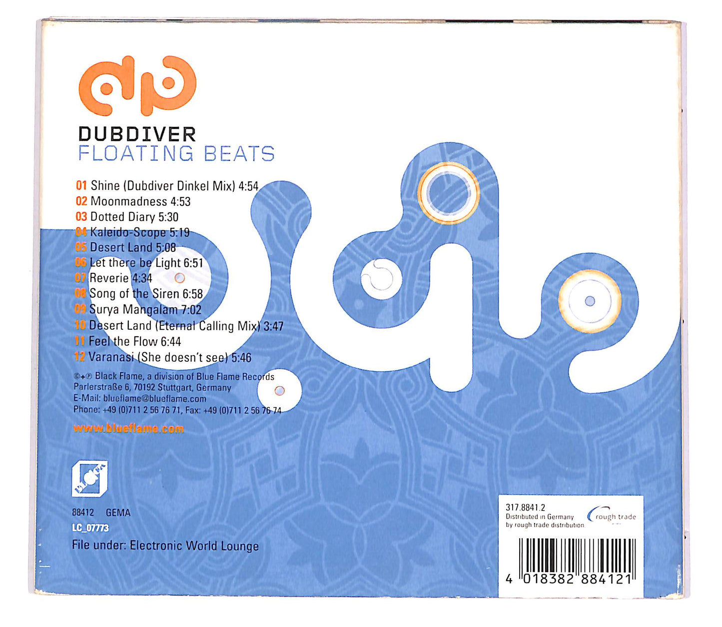 EBOND Dubdiver - Floating Beats EDITORIALE CD CD057003