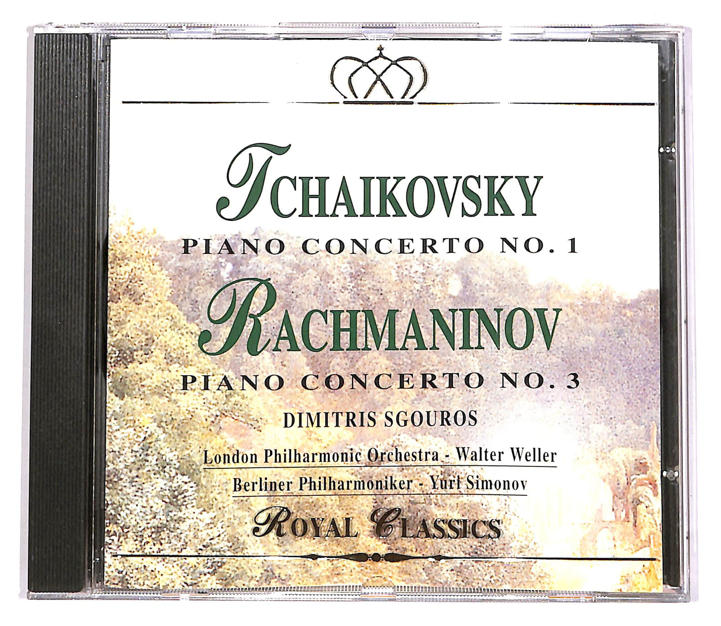 EBOND Tchaikovsky, Rachmaninov, Dimitris Sgouros - Piano Concertos CD CD057056