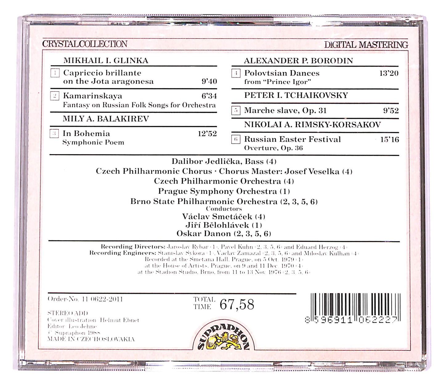 EBOND Greetings From Russia - Czech Philharmonic Chorus CD CD057063