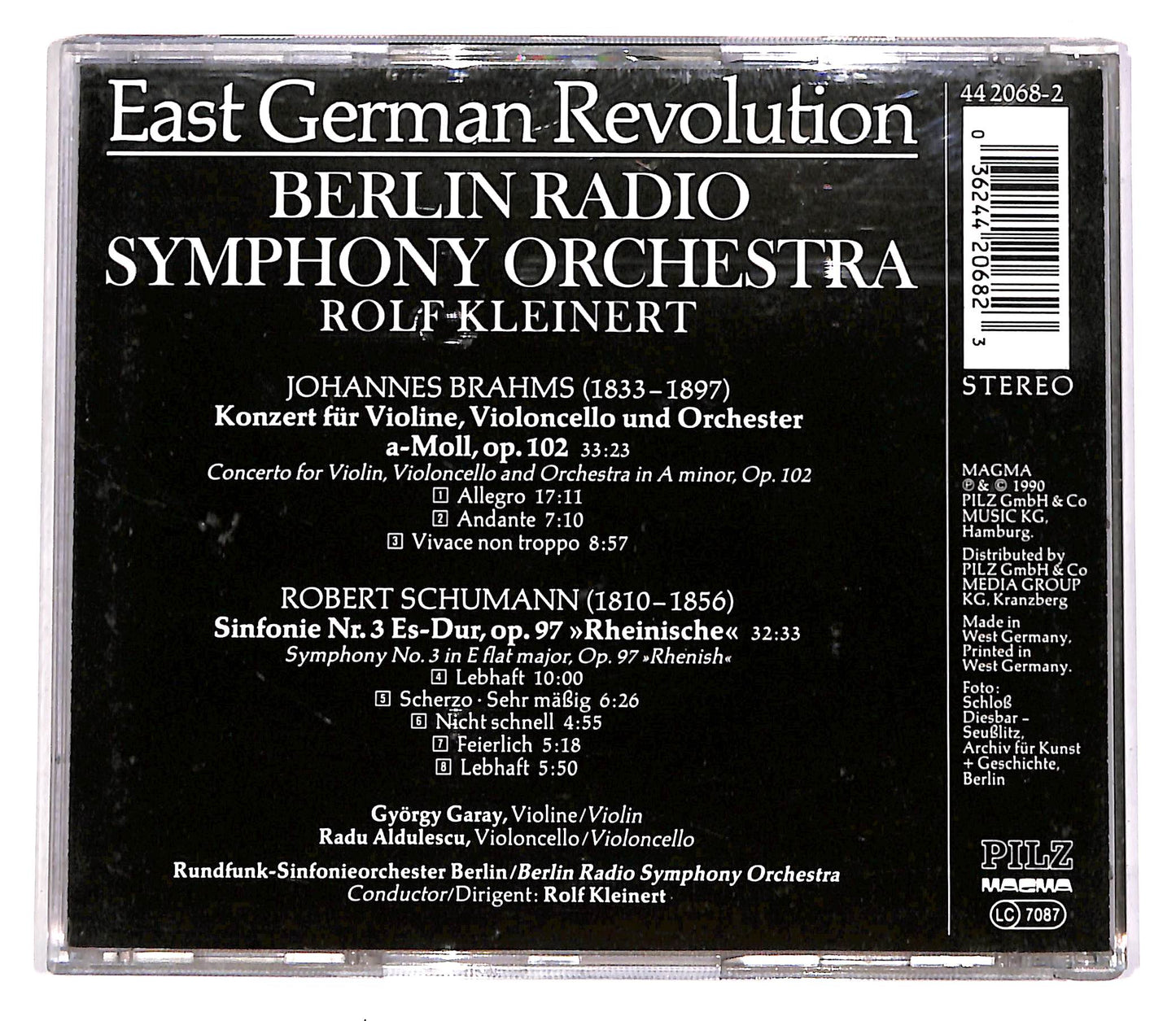 EBOND Berlin Radio Symphony Orchestra - Rolf Kleinert CD CD057146