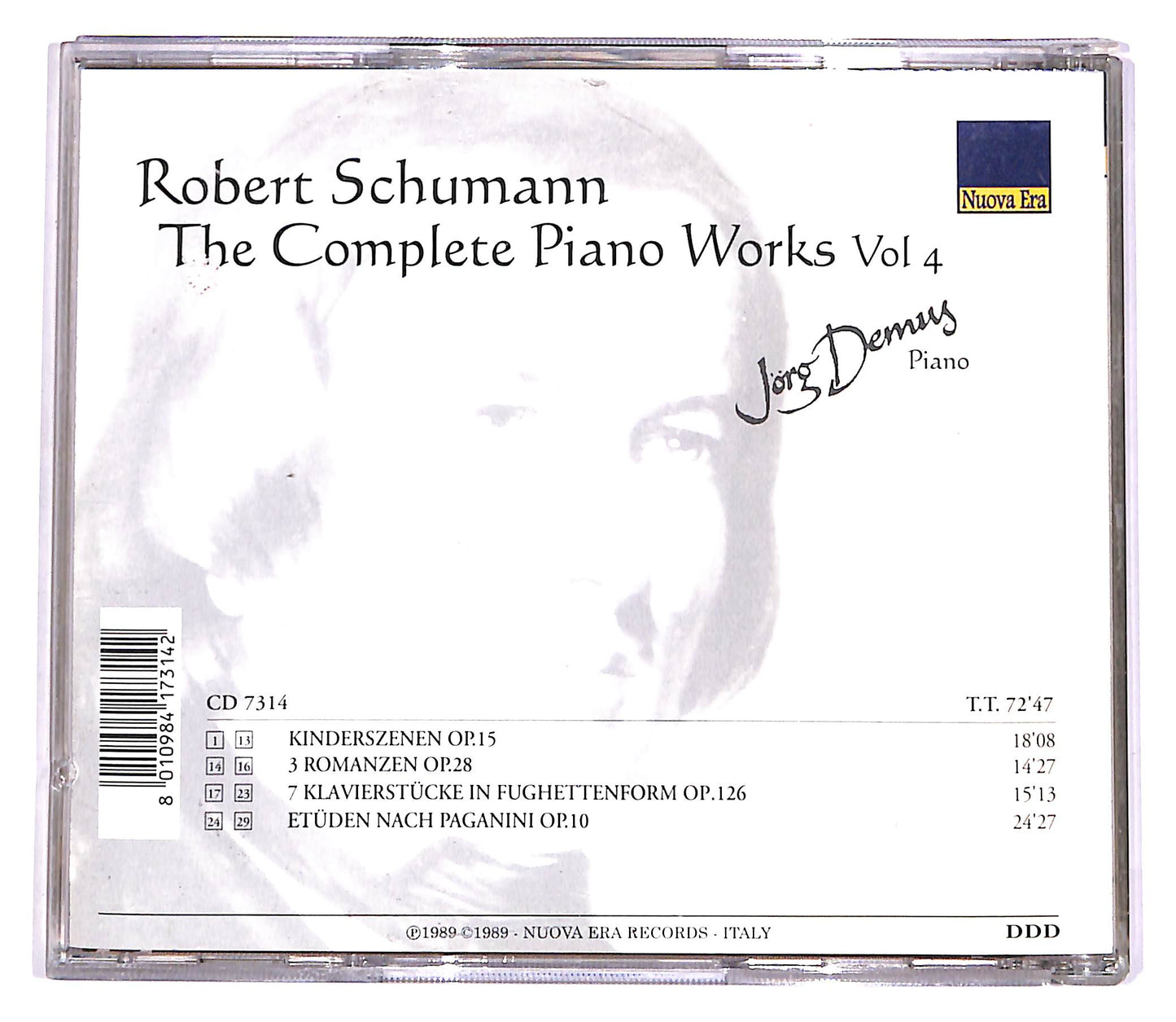 EBOND Robert Schumann - The Complete Piano Works Vol.4 - Jorg Demus CD CD057220