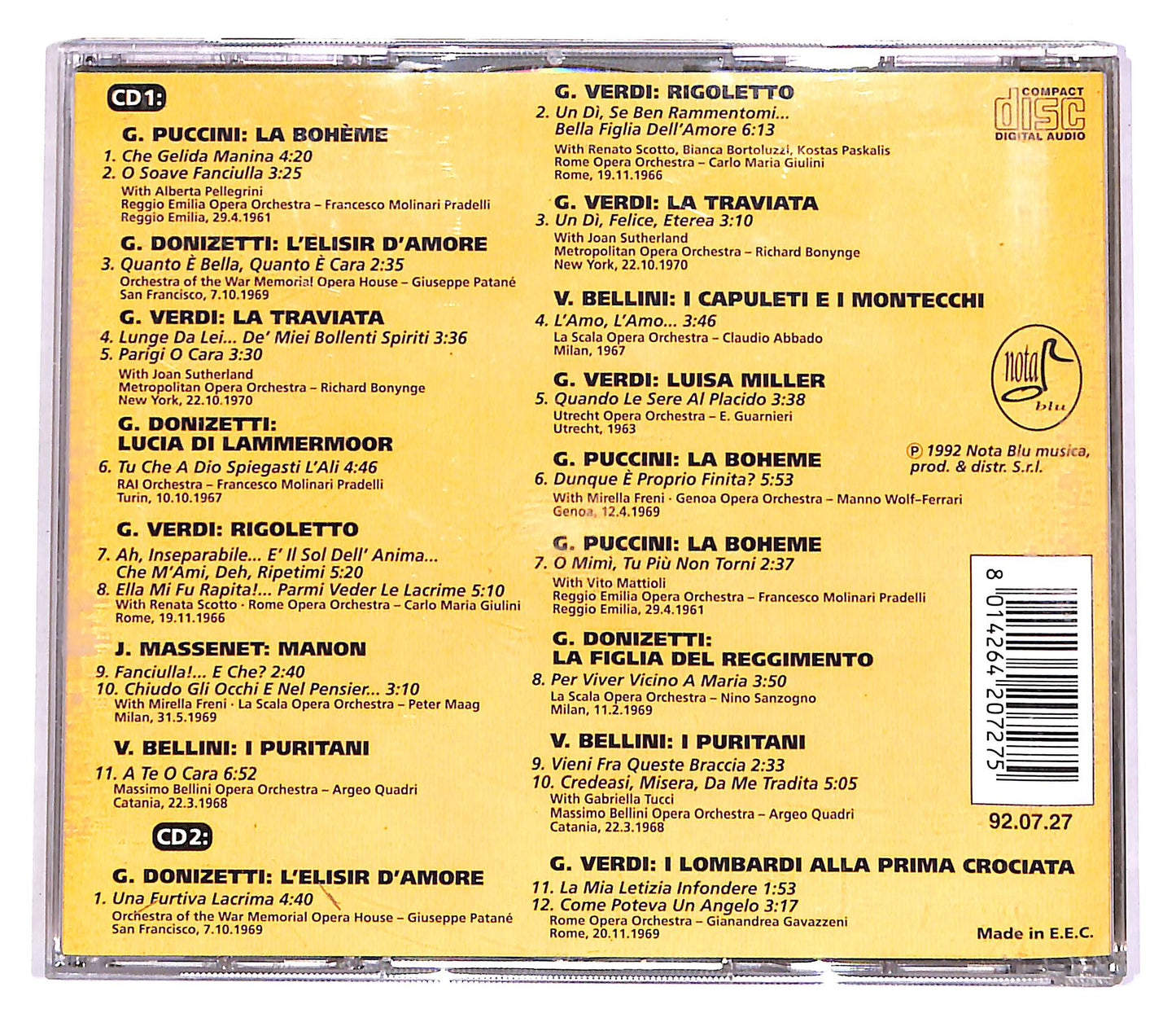 EBOND Luciano Pavarotti - The Love Songs (2 dischi) CD CD057242