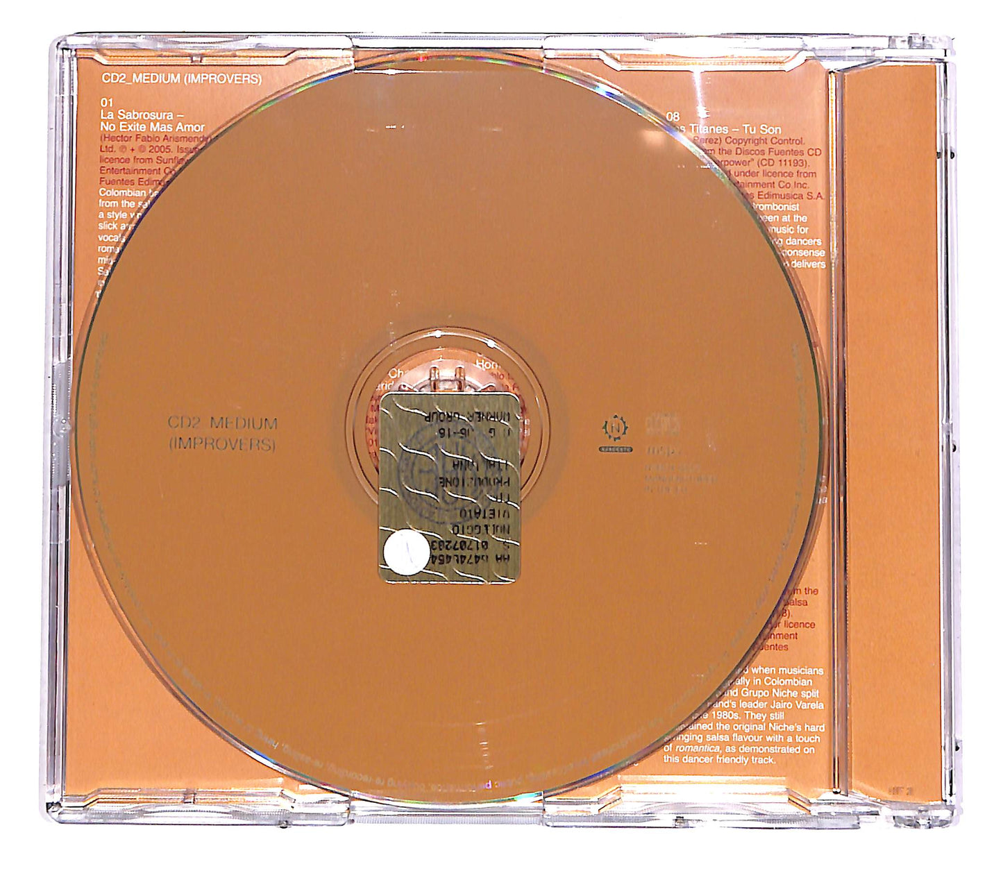 EBOND Beginner's Guide To Salse Volume 2 -2 Medium - Improvers PR CD CD057318