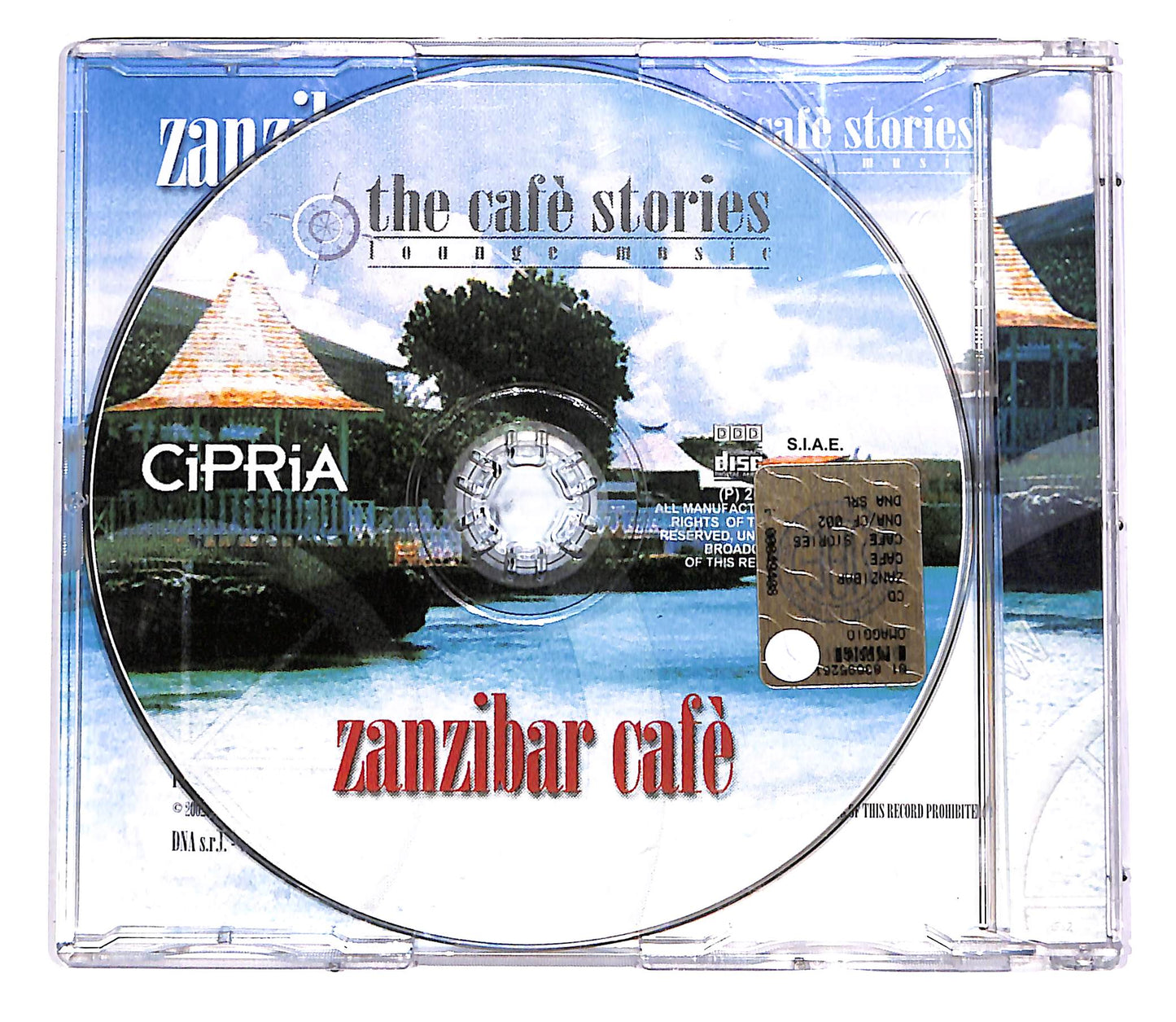 EBOND The Cafe Stories - Zanzibar Cafe PROMO CD CD057321