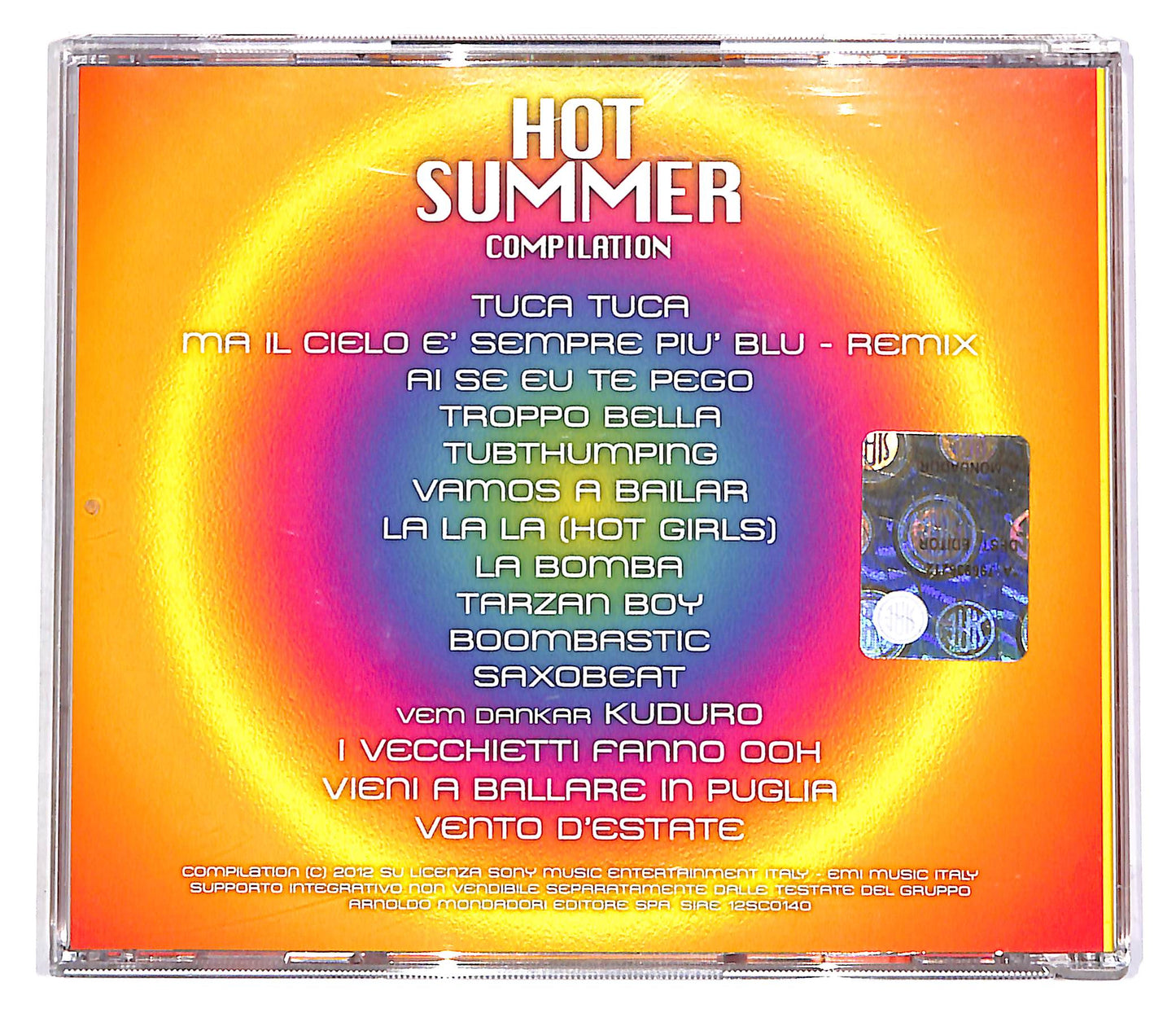 EBOND Various - Hot Summer Compilation EDITORIALE CD CD057339