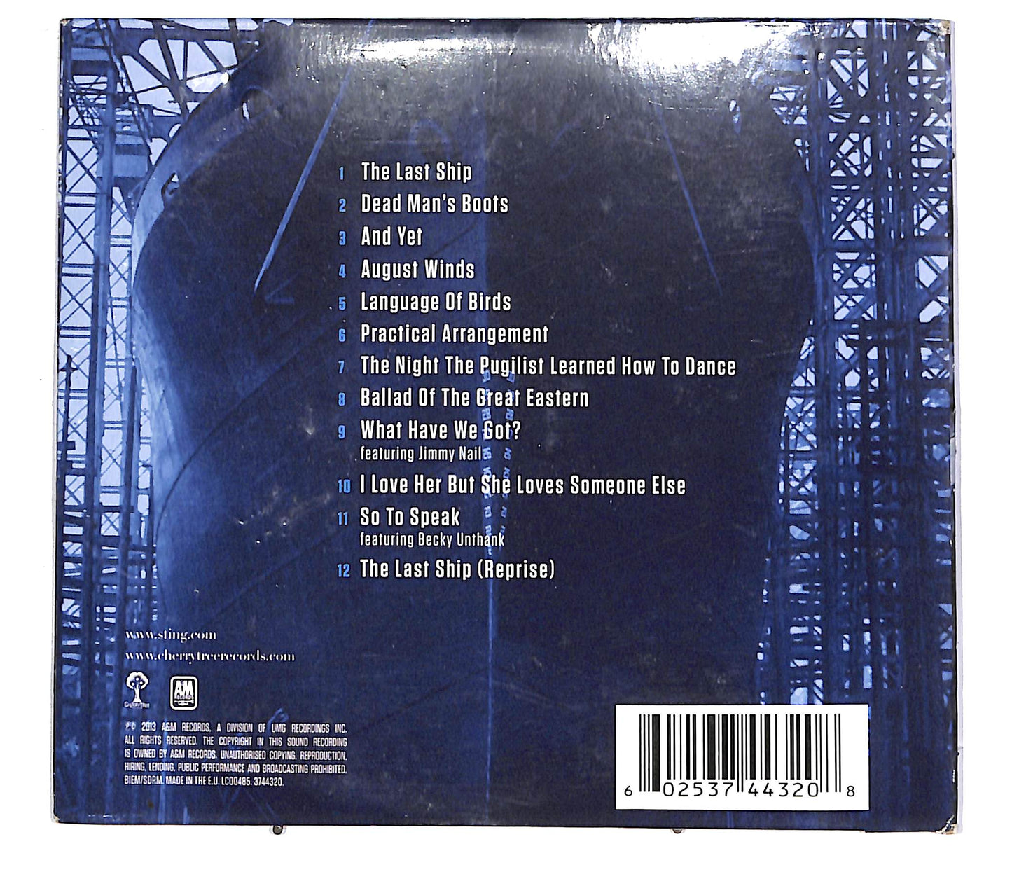 EBOND Sting - The Last Ship CD CD057342