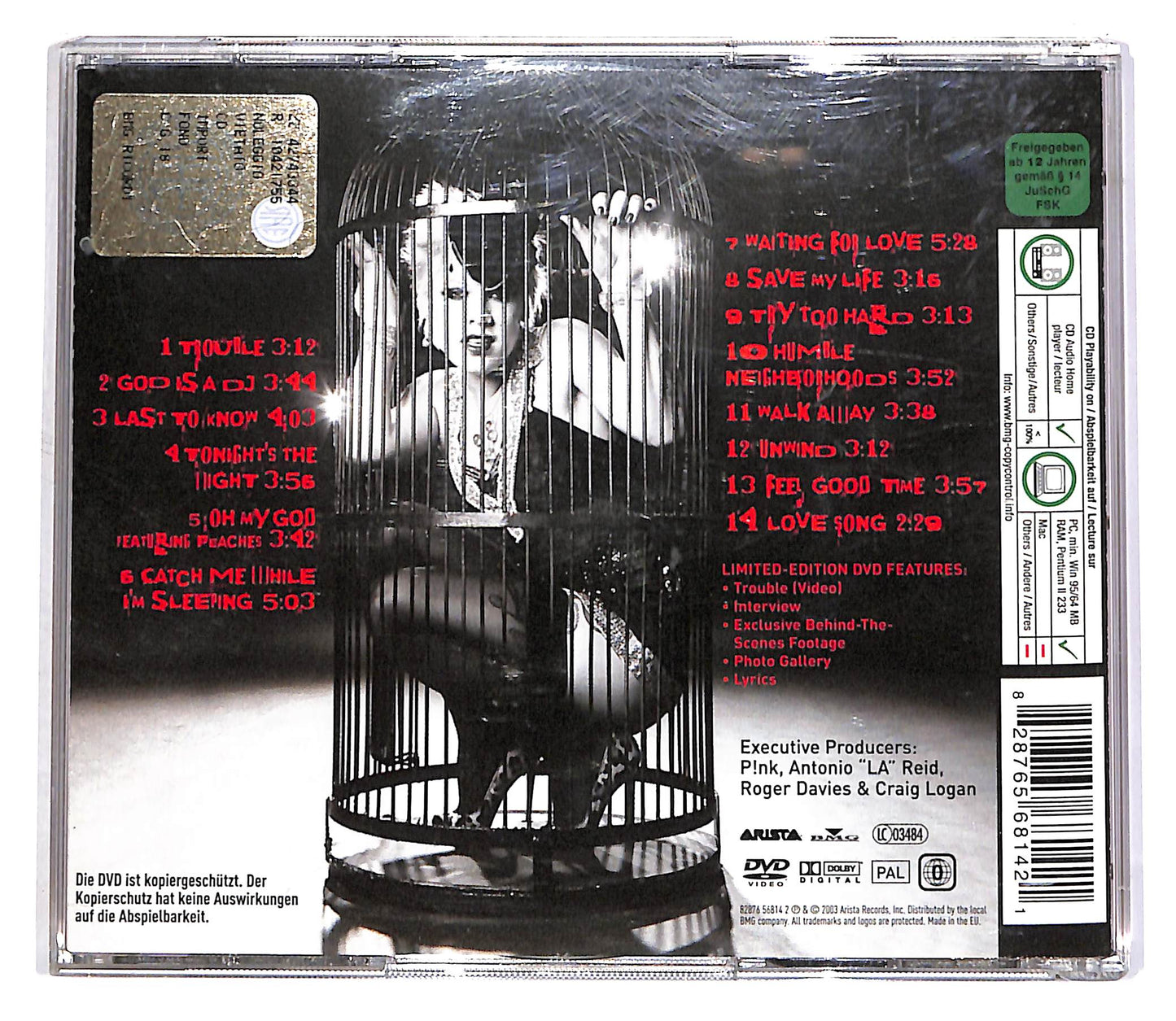 EBOND P!NK - Try This (2 dischi -+DVD) CD CD057356