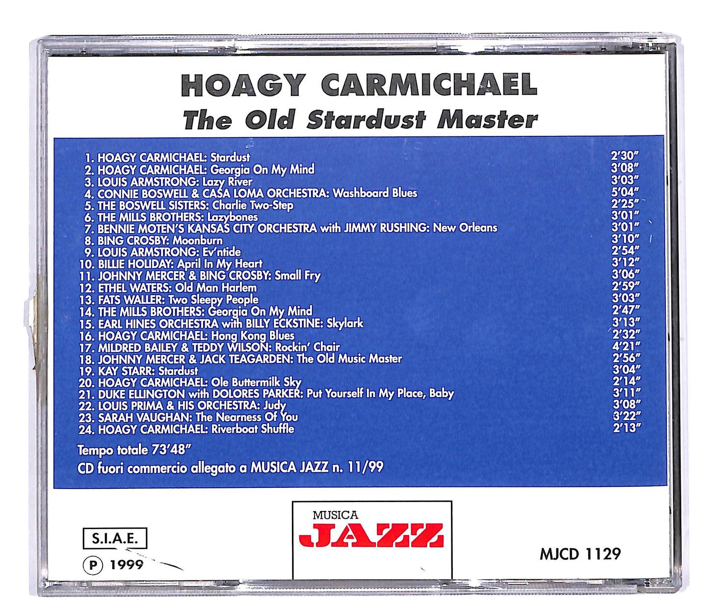 EBOND Hoagy Carmichael - The Old Stardust Master CD CD057556