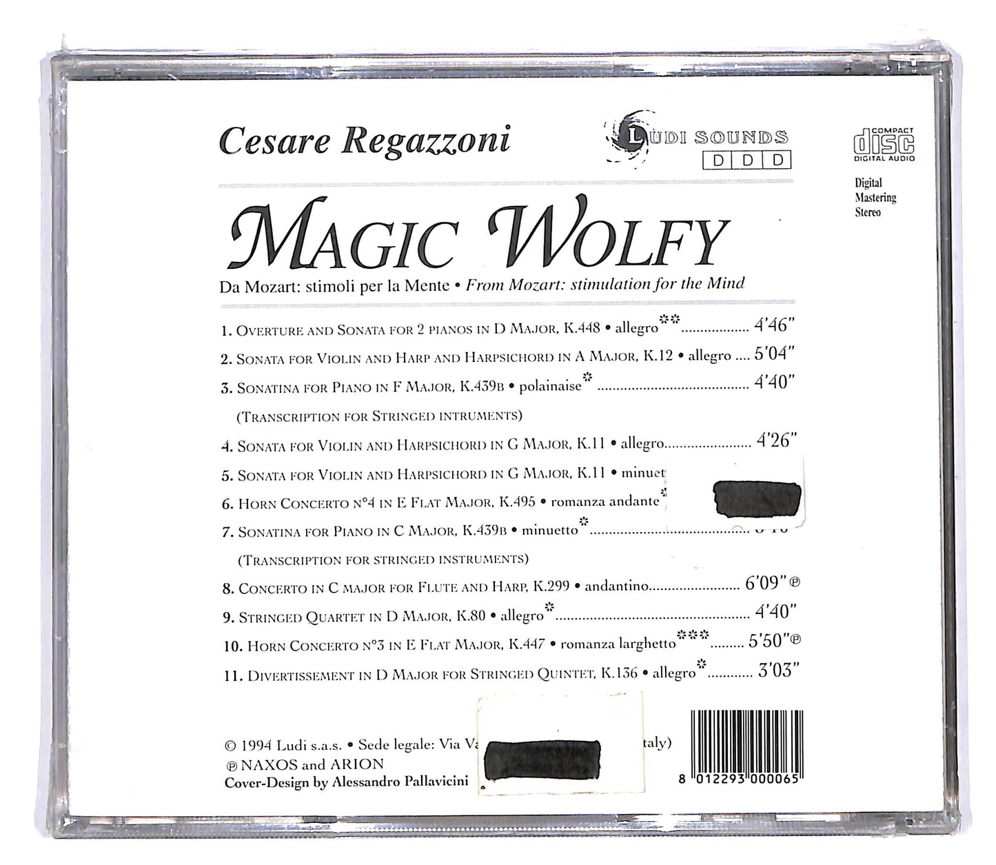 EBOND Cesare Regazzoni - Magic Wolfy CD CD057644
