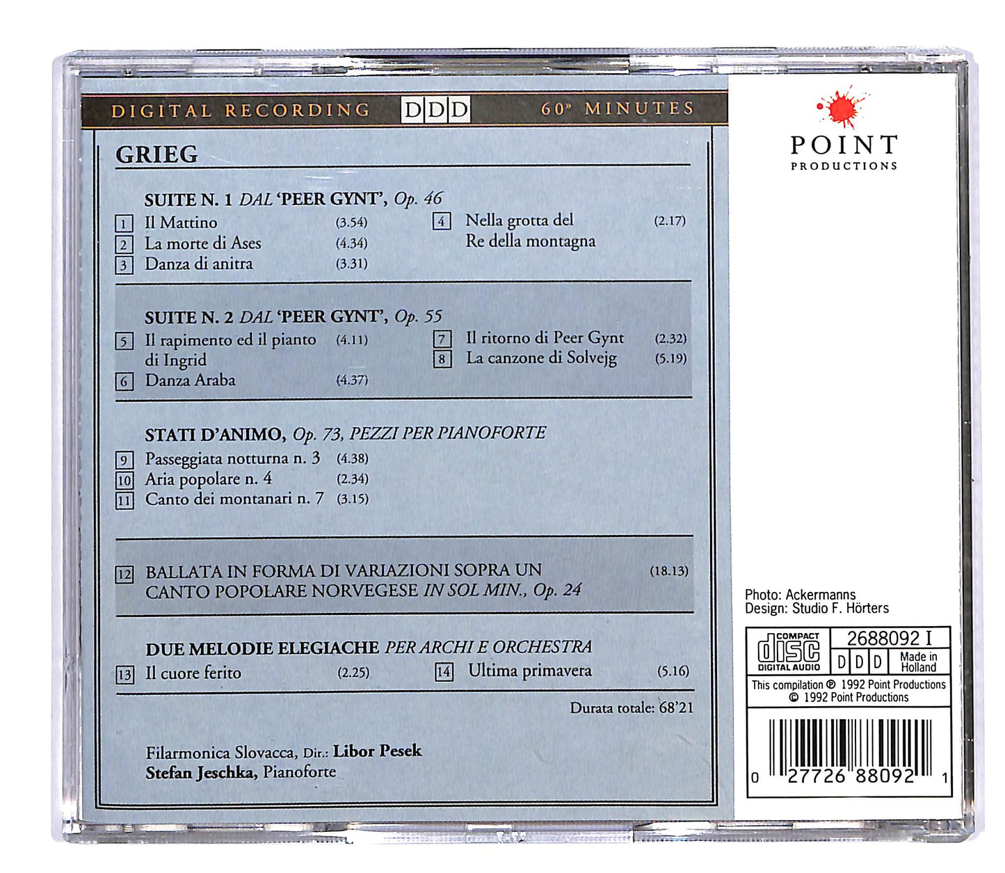 EBOND Grieg - Il Grande Grieg CD CD057747