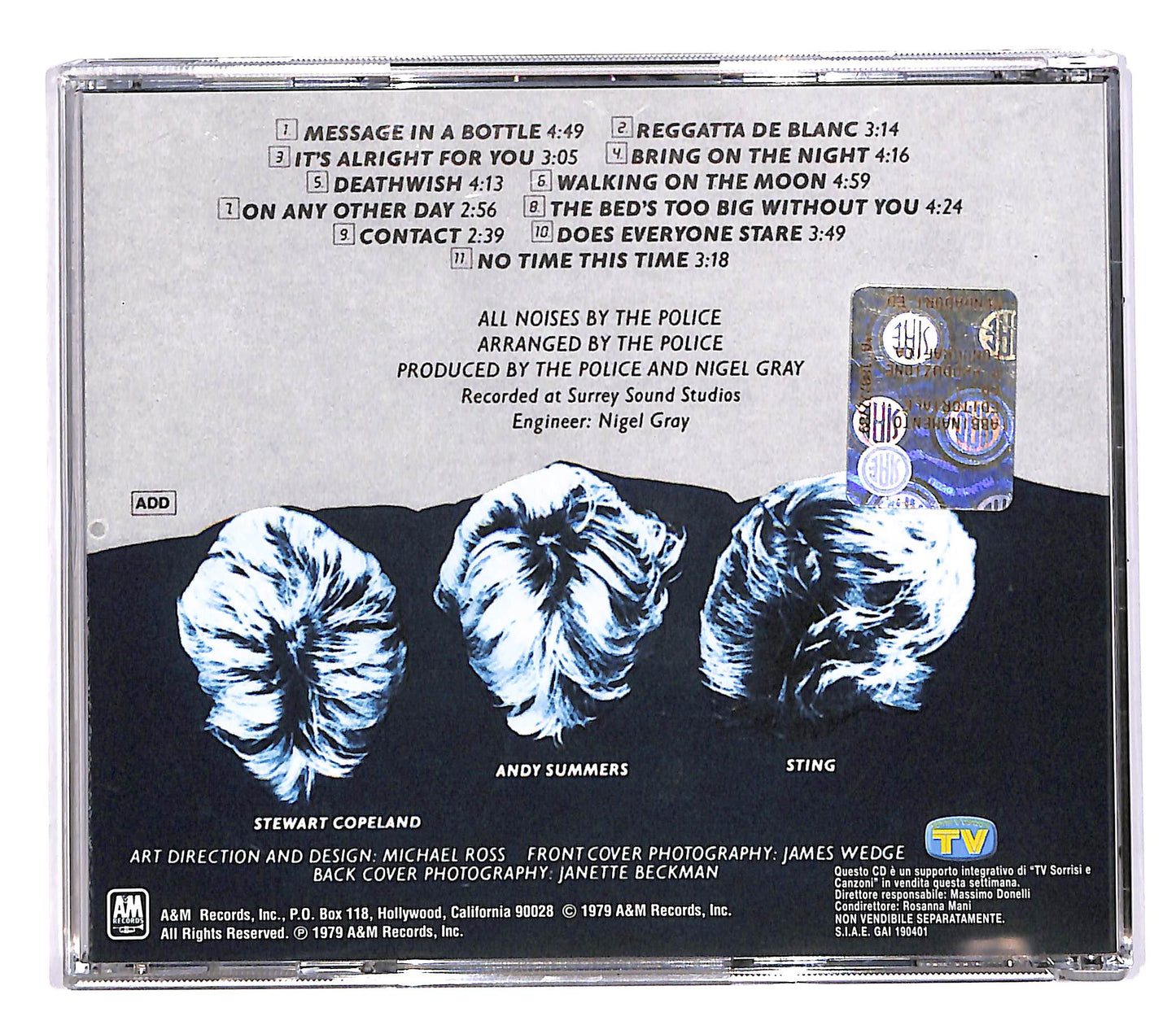EBOND The Police - Reggatta De Blanc EDITORIALE CD CD057835