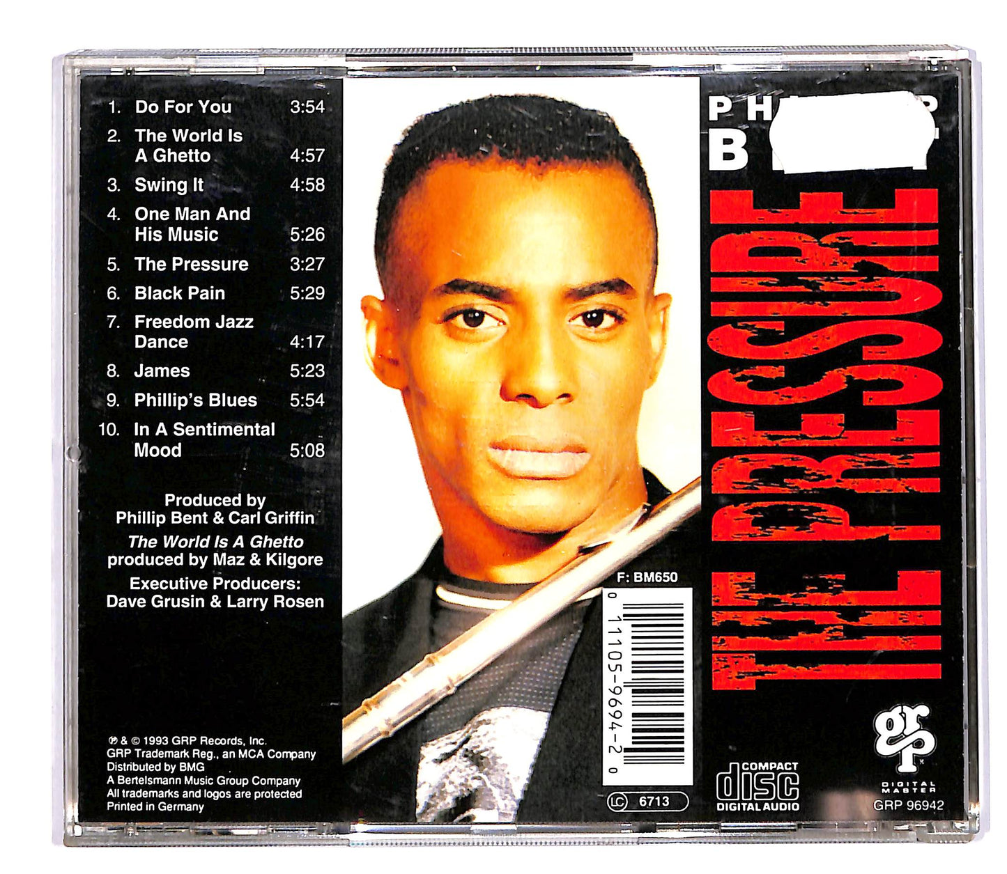 EBOND Phillip Bent - The Pressure CD CD057838