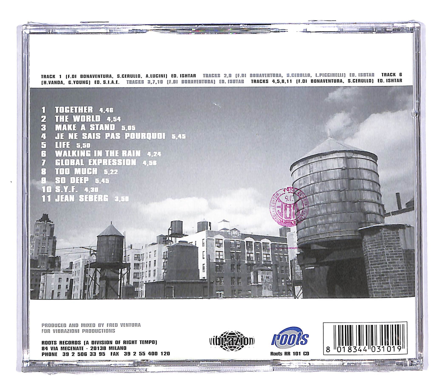 EBOND Vibrazioni Productions - Espressione Globale CD CD057913