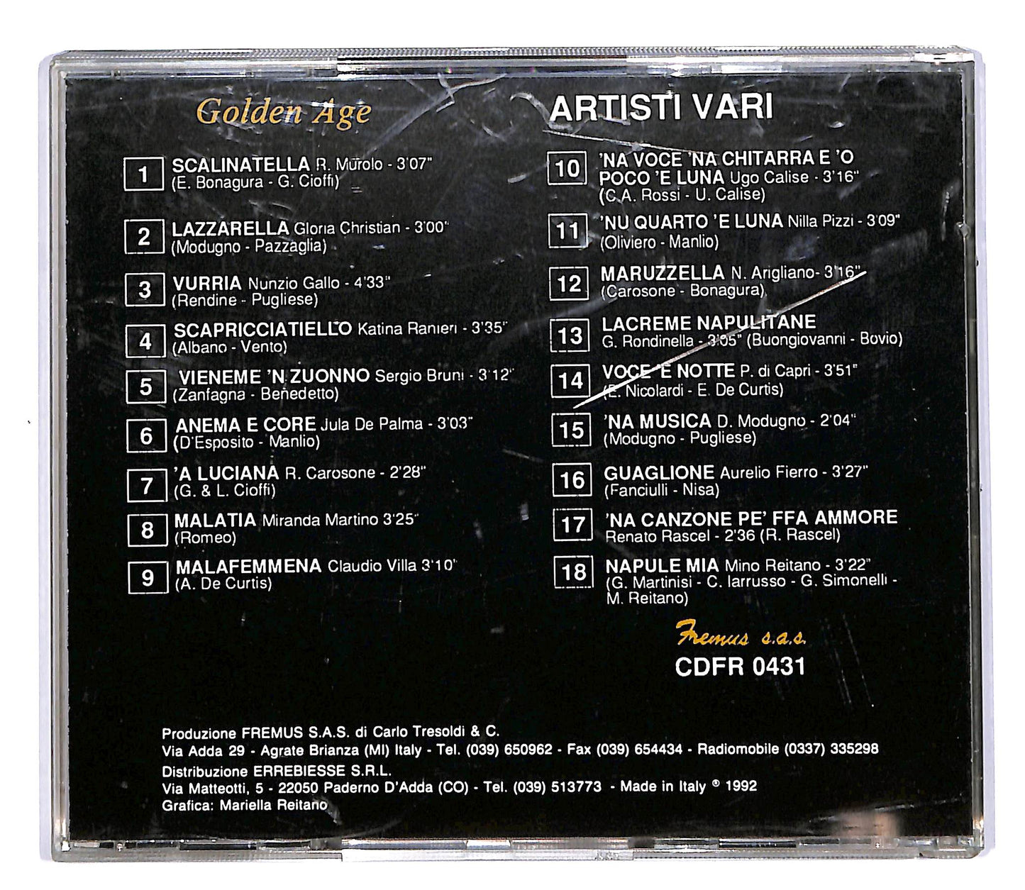 EBOND Various - i successi di napoli CD CD057919