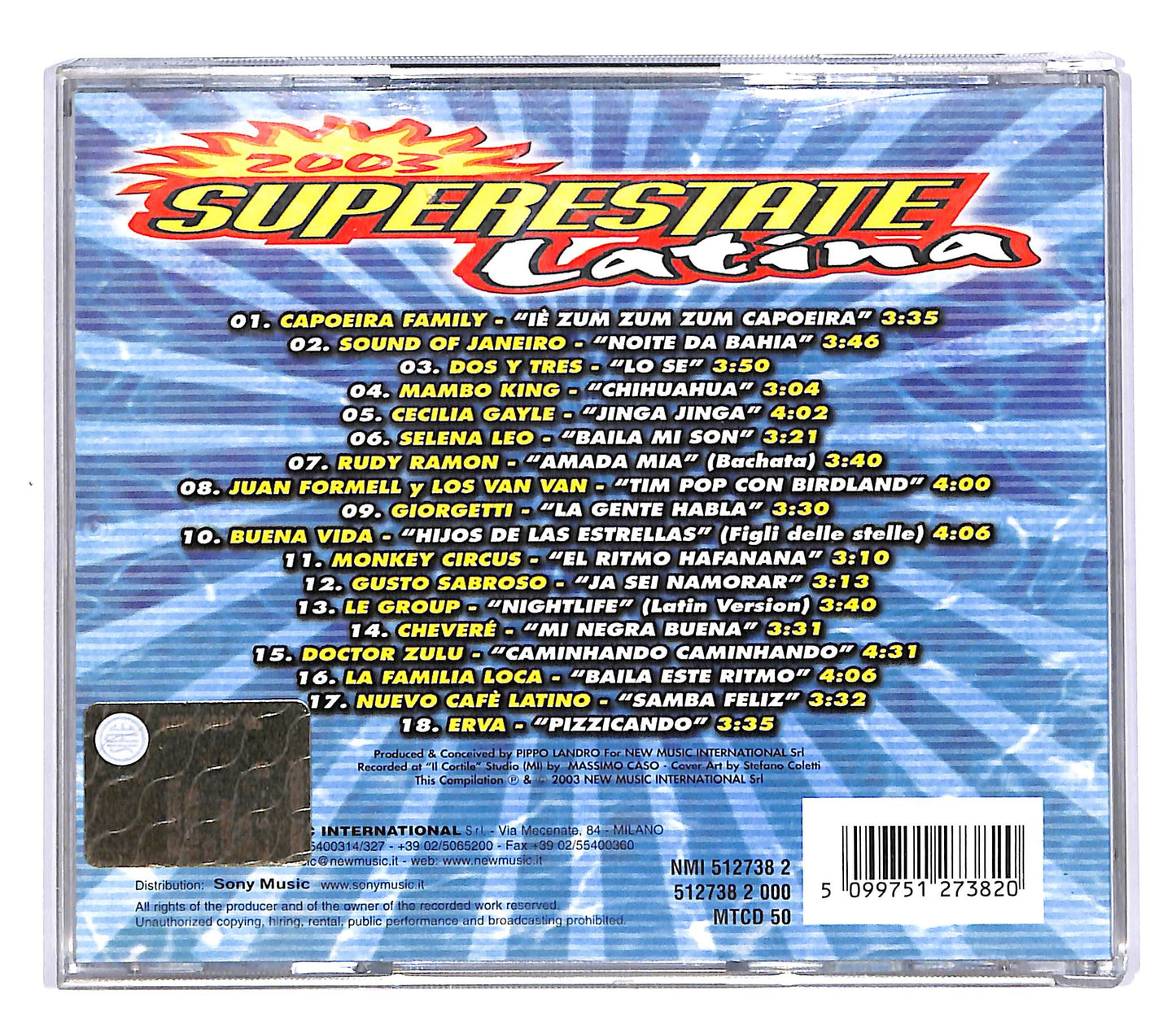 EBOND Various - Superestate Latina 2003 CD CD057931