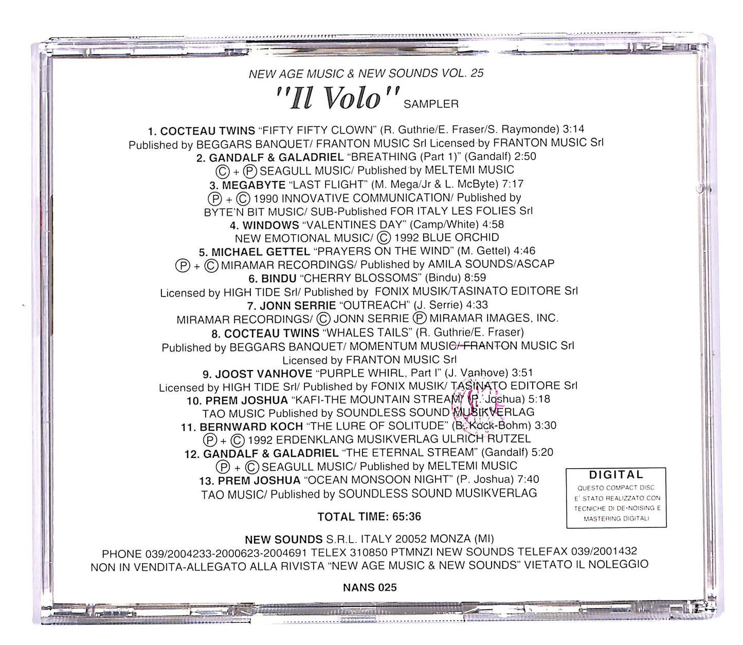 EBOND Various - Il Volo CD CD058038