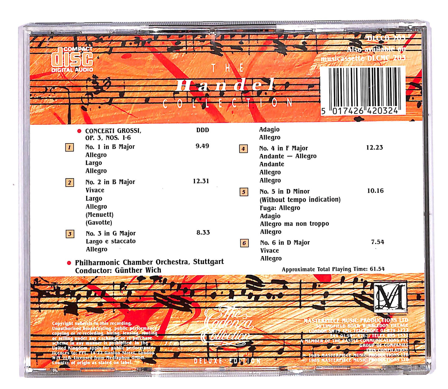 EBOND Various - The Handel Collection CD CD058104